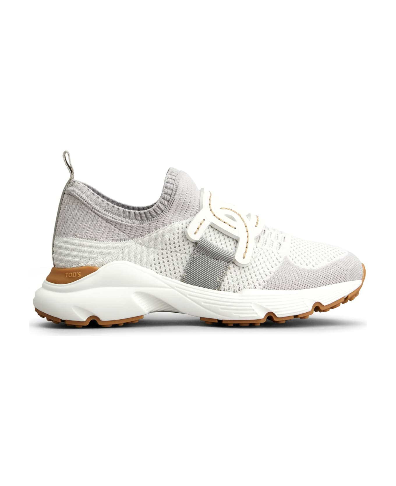 Tod's Kate Sneakers In Technical Fabric - White