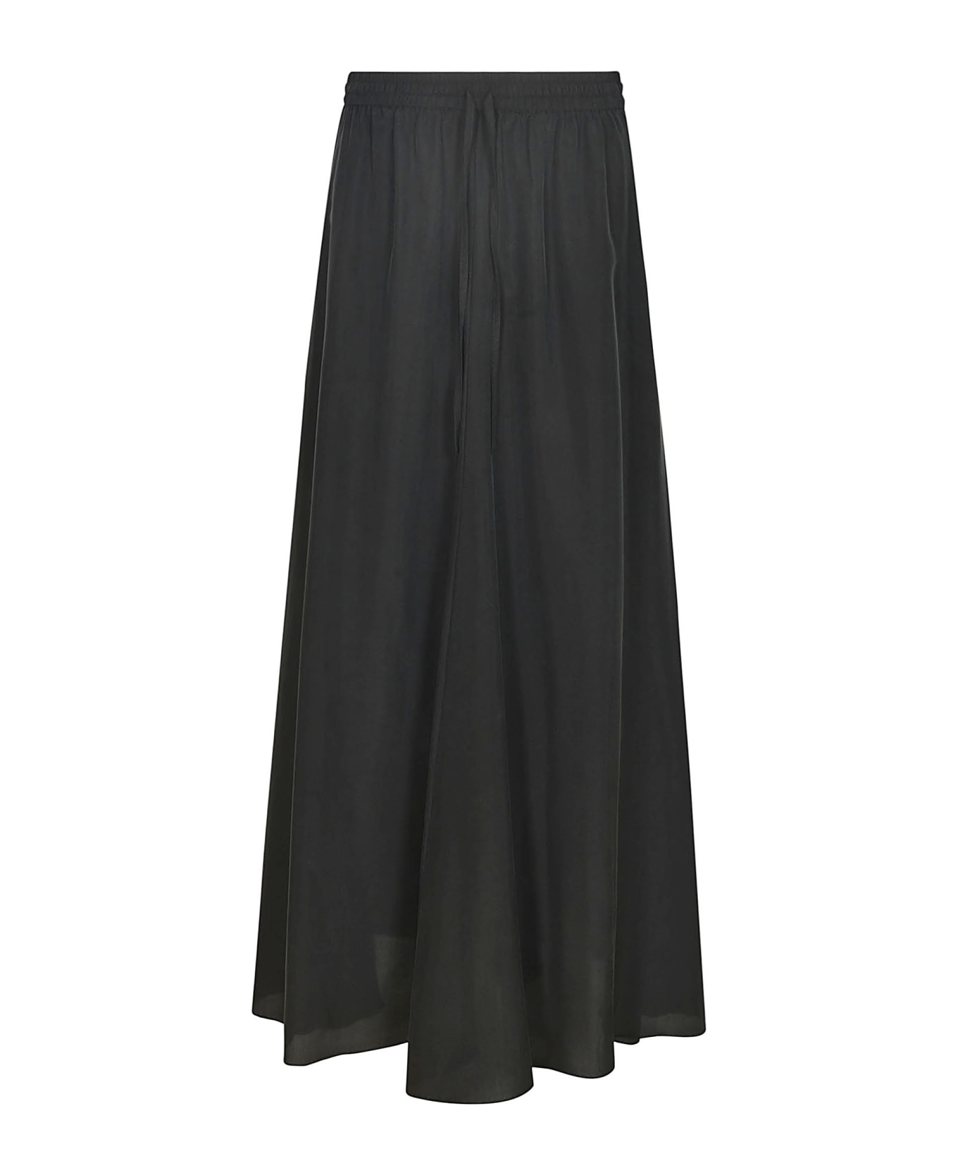 Parosh Straight Loose Fit Skirt - Black スカート