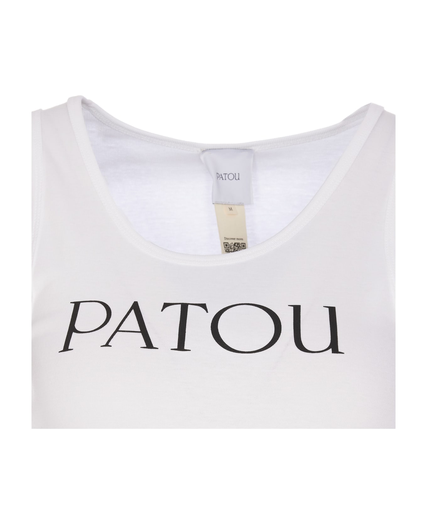 Patou Iconic Tank Top - WHITE