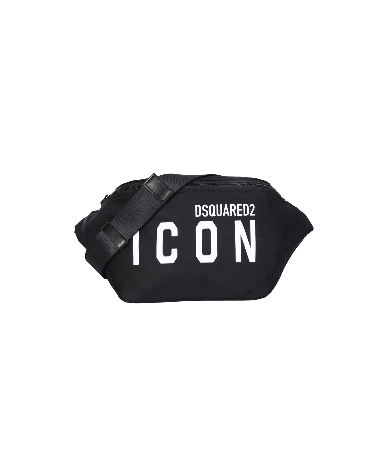 Dsquared2 Black Icon Belt Bag - Black