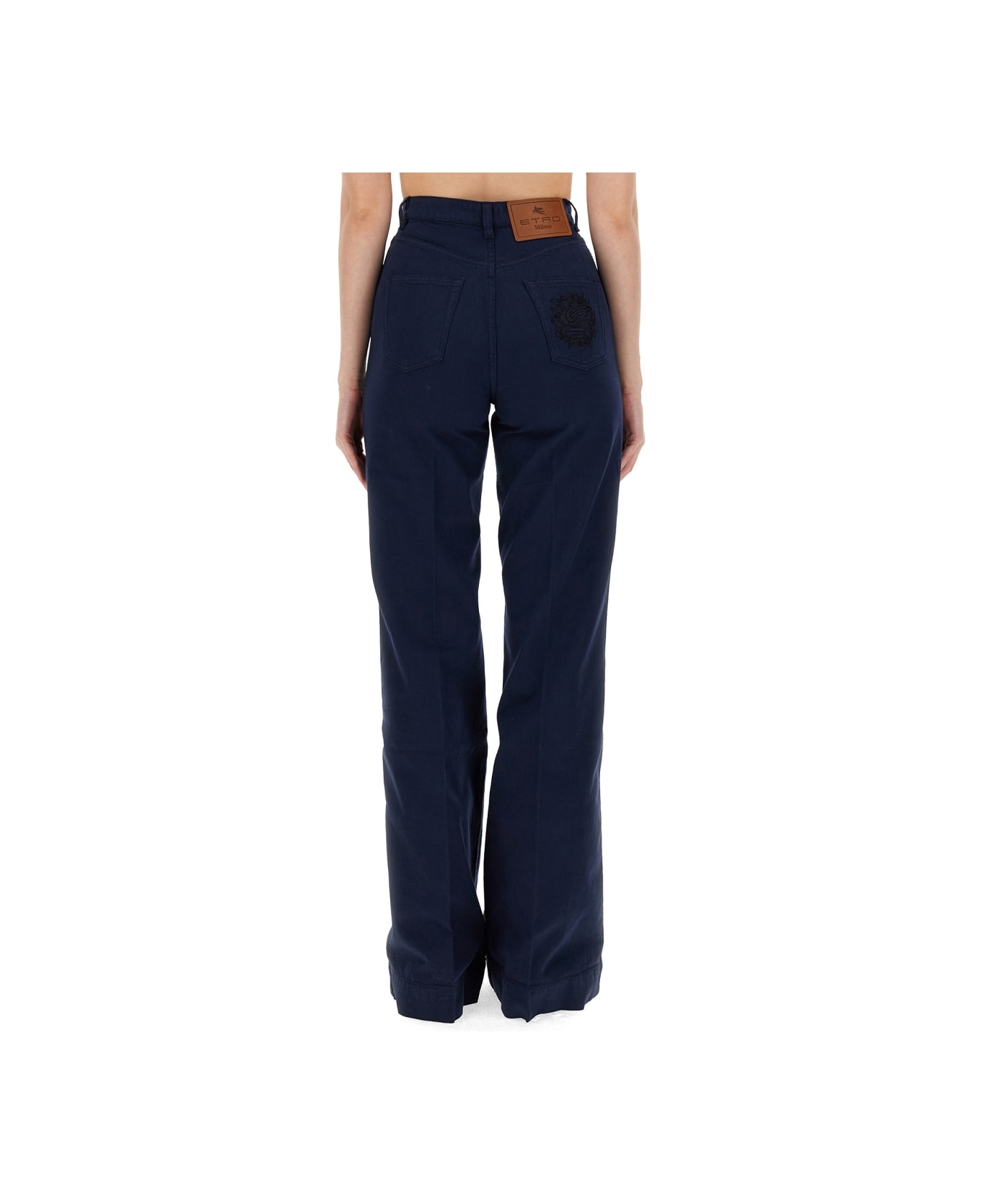 Etro Flare Fit Jeans - BLUE