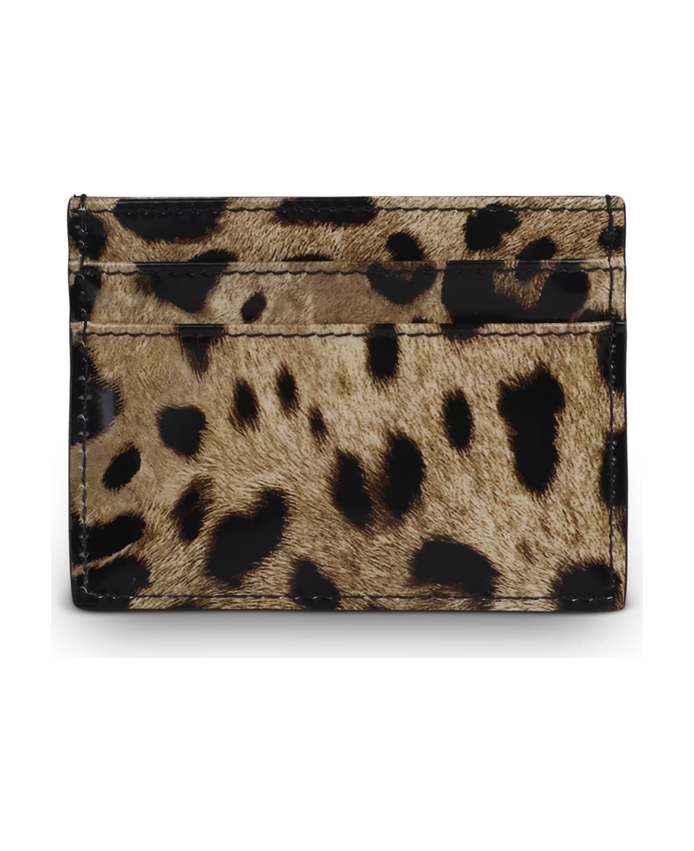 Dolce & Gabbana Leopard-print Card Holder
