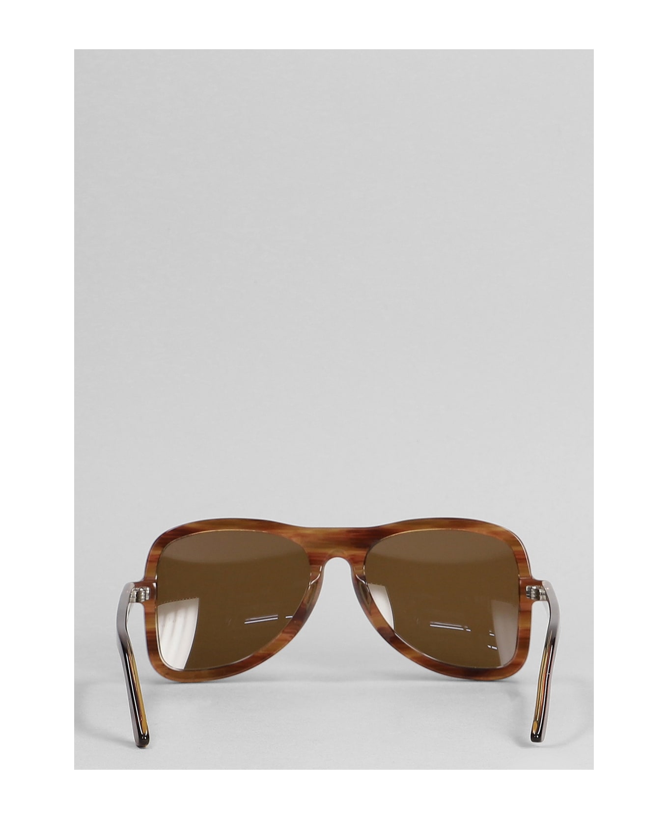 Séfr Sunglasses In Brown Acetate - brown