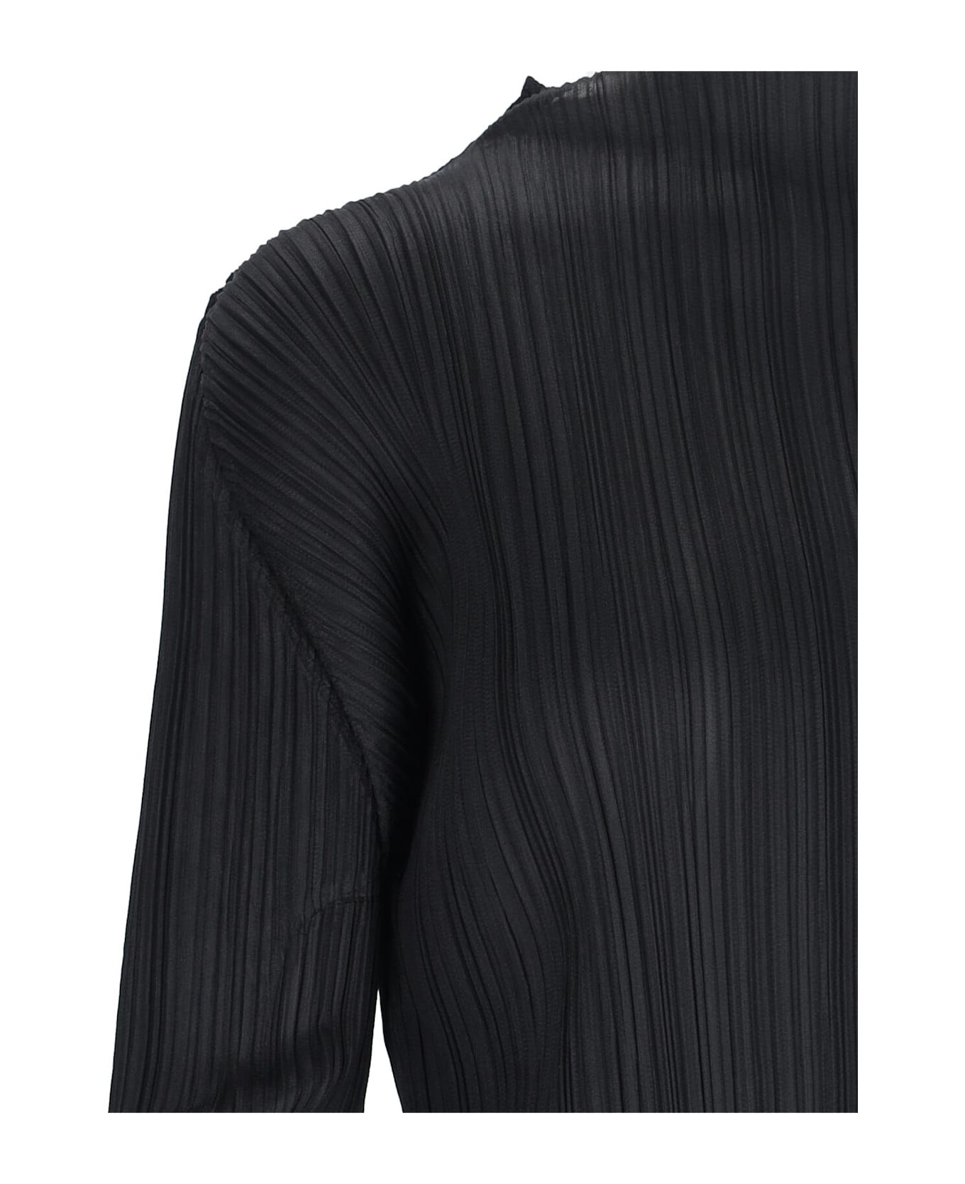 Pleats Please Issey Miyake 'monthly Colors September' Maxi Tube Dress - Black