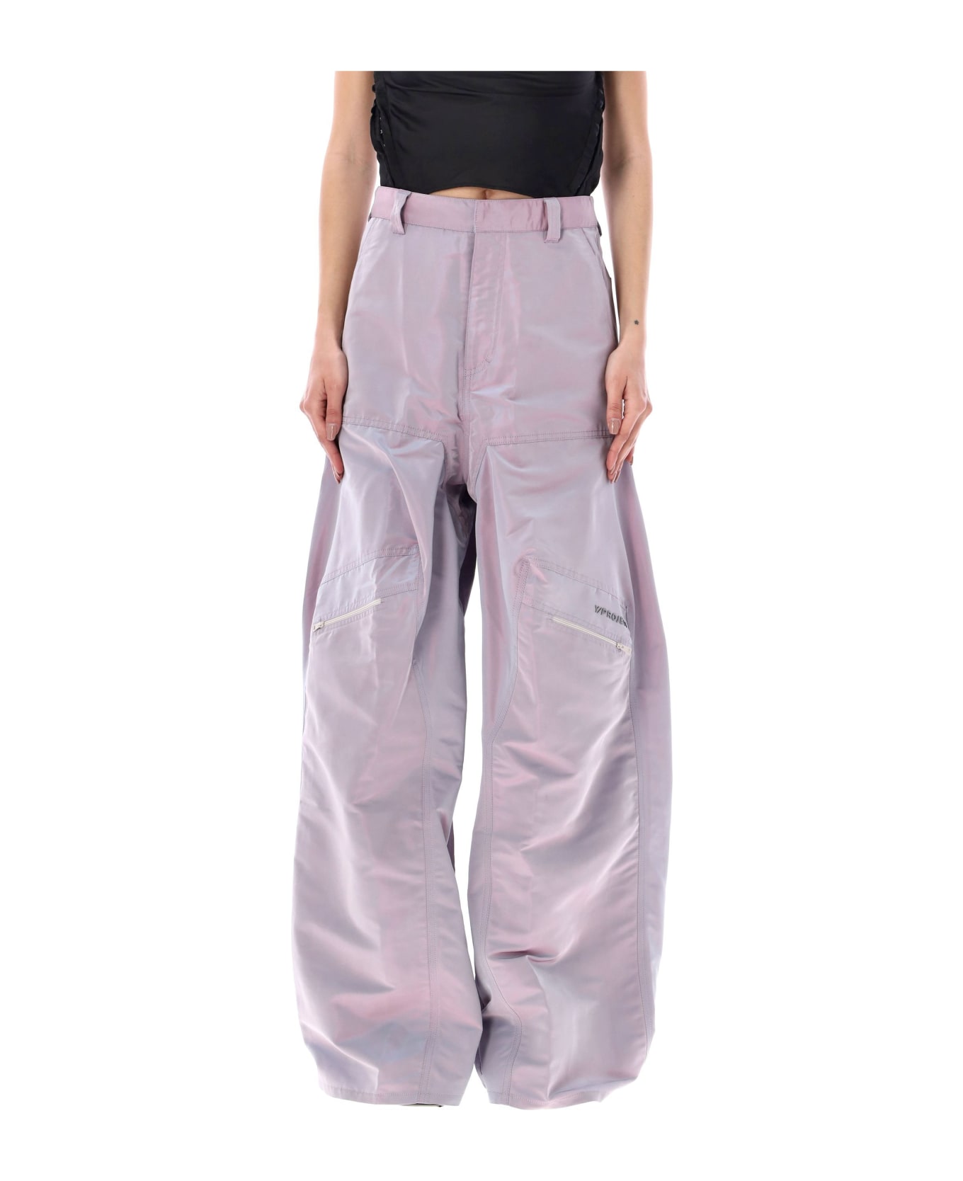 Y/Project Iridescent Pop-up Pants - IRIDESCENT LILAC