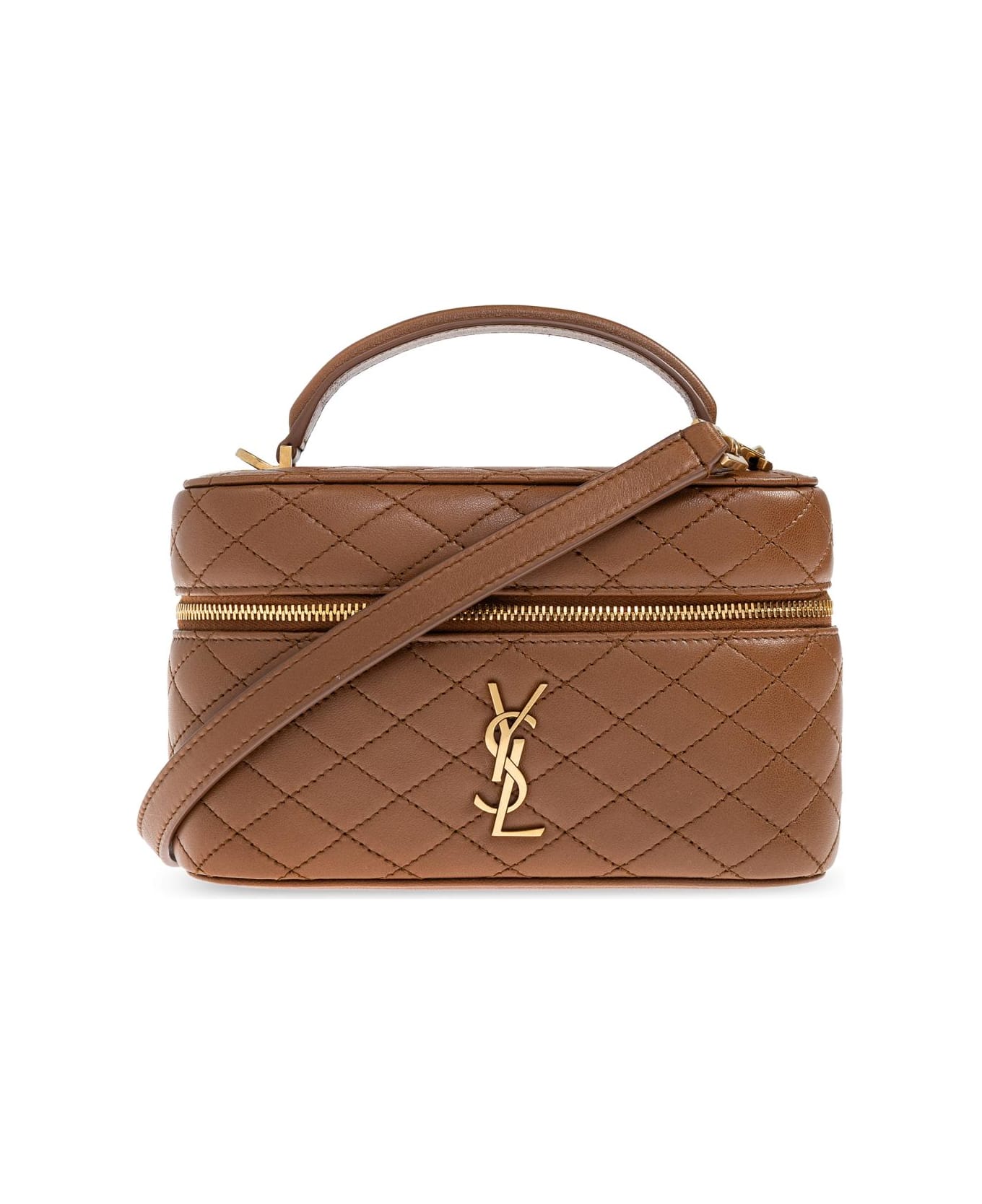 Saint Laurent Shoulder Bag 'gaby' - BROWN