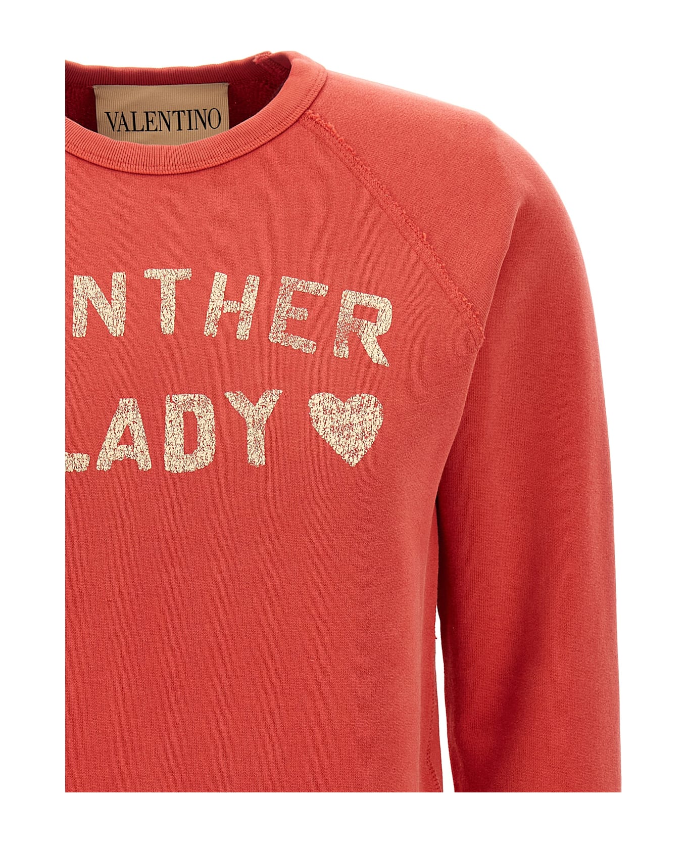 Valentino Garavani 
panther Lady
 Sweatshirt - Red