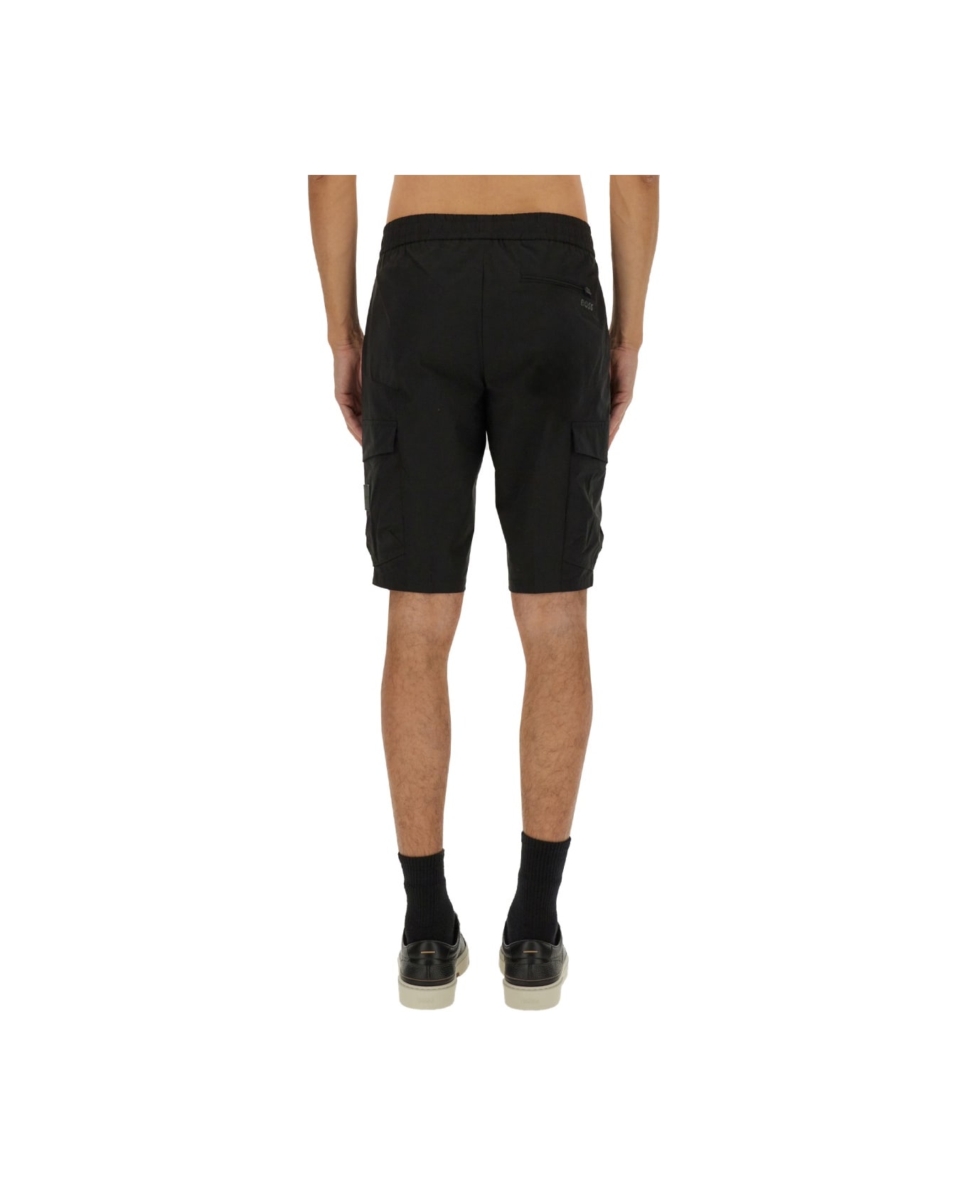 Hugo Boss Cargo "urbanex" Shorts - BLACK