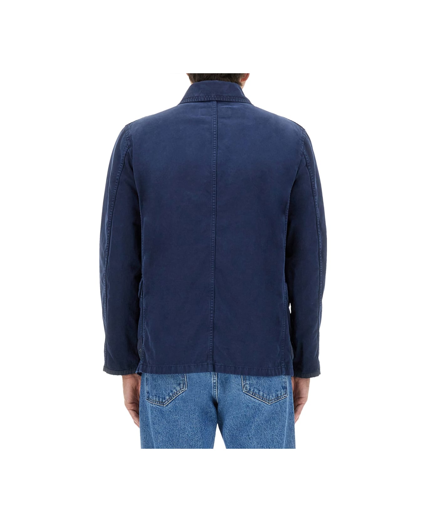 Fay Jacket With Hooks - BLUE