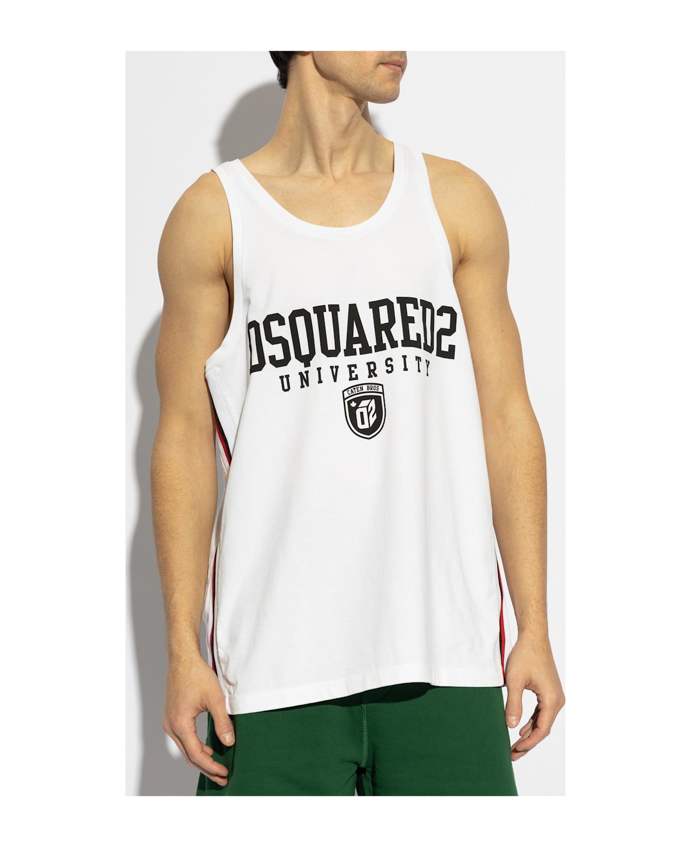 Dsquared2 Sleeveless T-shirt - White