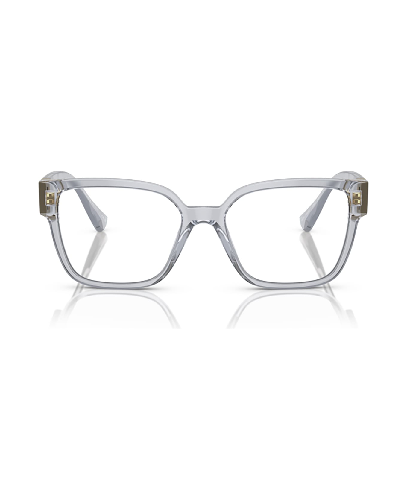 Versace Eyewear Ve3329b Transparent Grey Glasses - Transparent Grey アイウェア