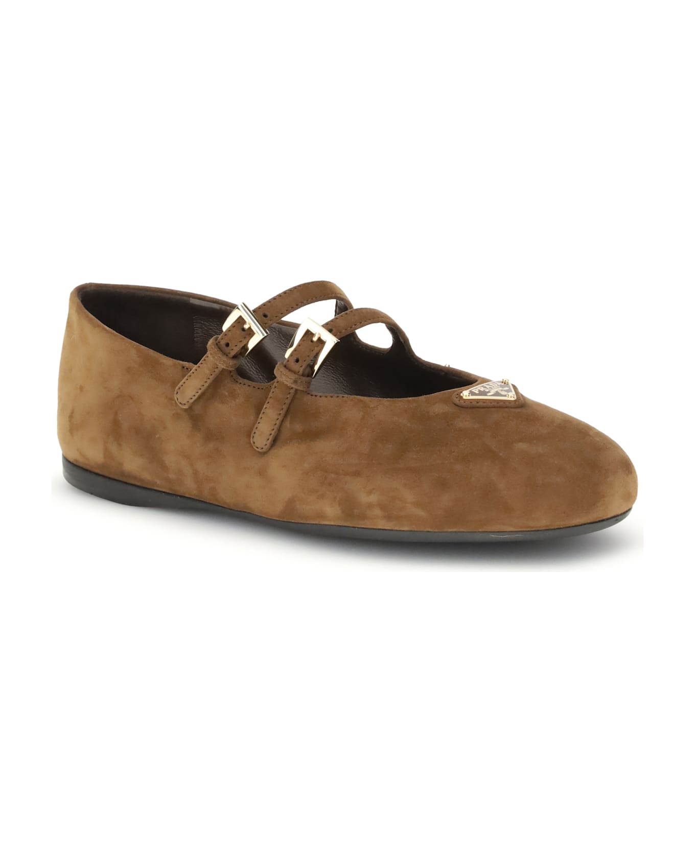 Prada Suede Ballerinas