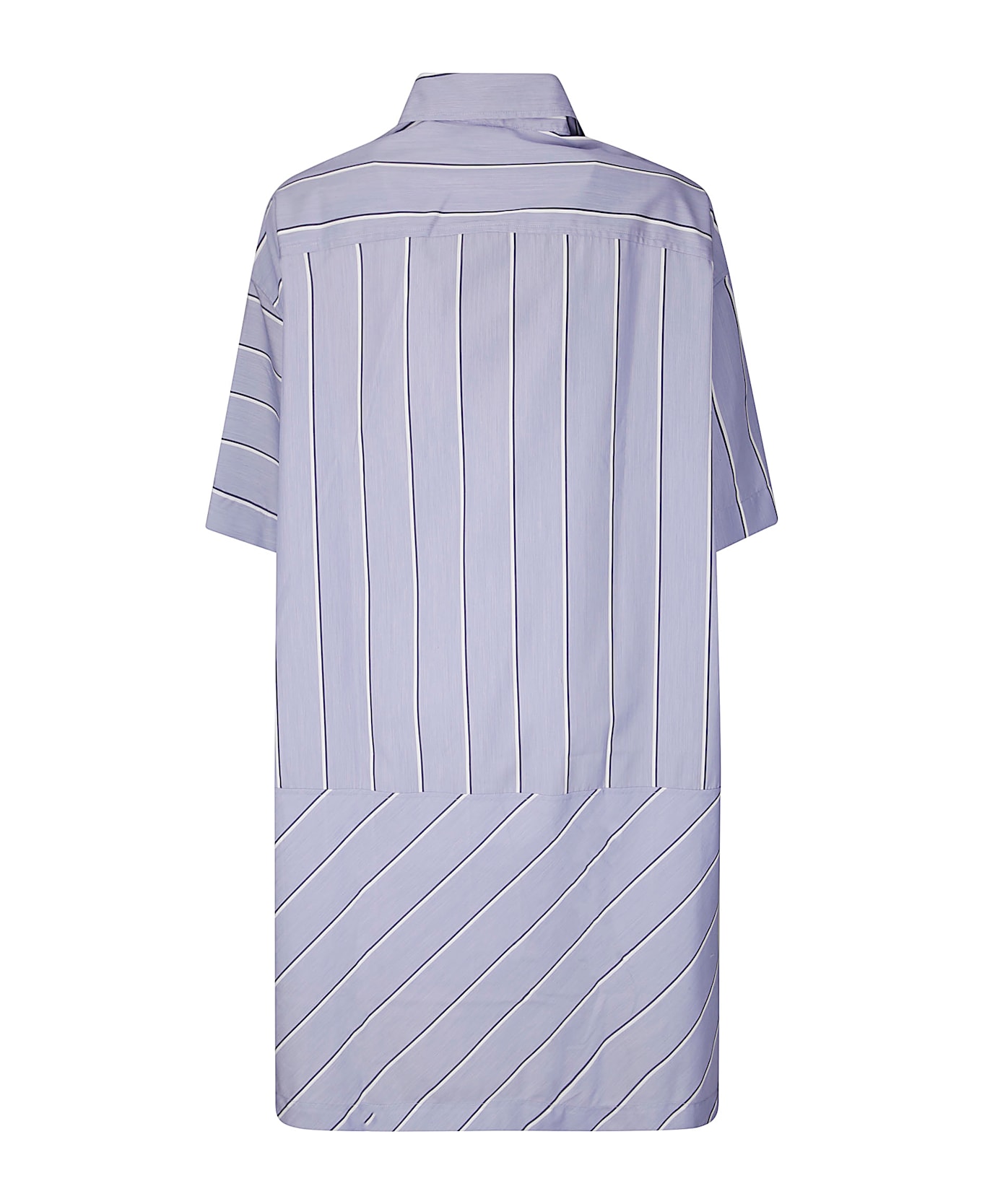 J.W. Anderson Patchwork Dress - GLACIER BLUE