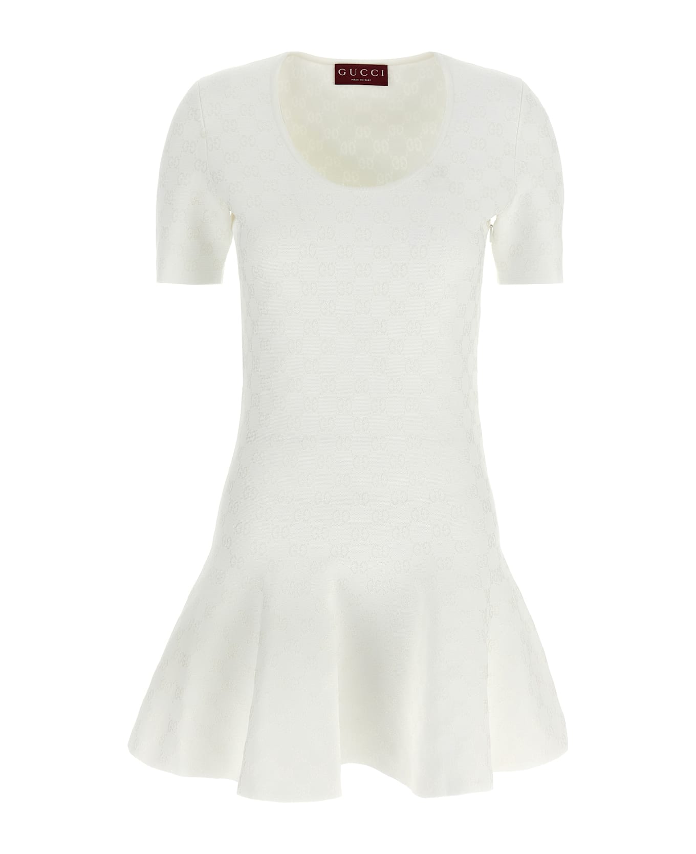 Gucci Gg Dress - White
