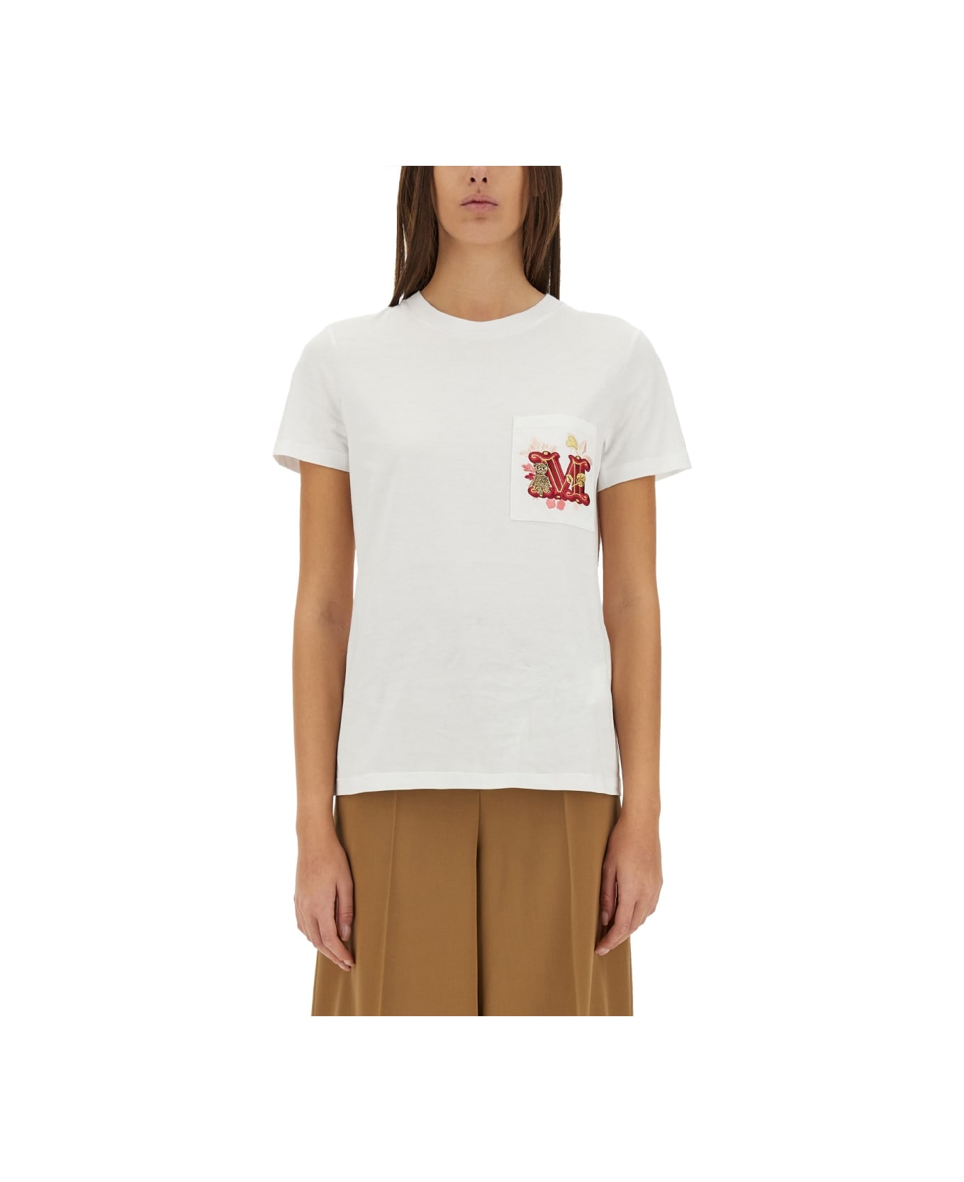 Max Mara Nunzio T-shirt - WHITE