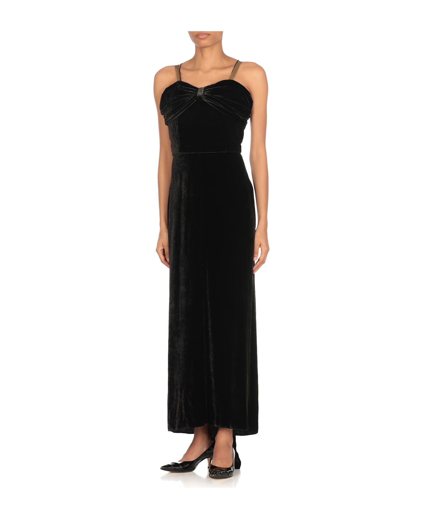 Maison Margiela Velvet Dress - Black