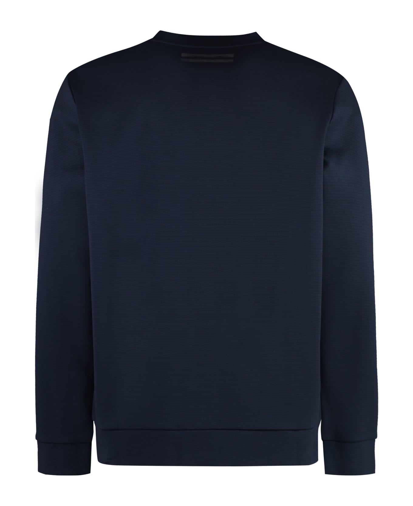 Hugo Boss Cotton Crew-neck Sweatshirt - blue