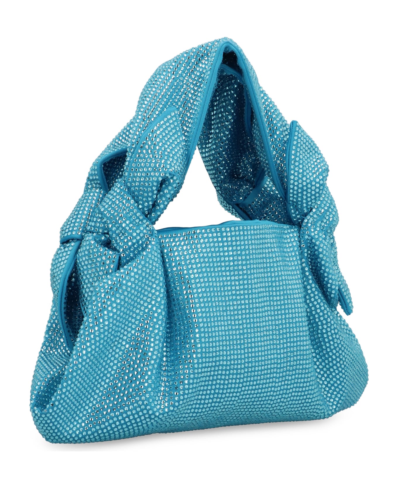 Giuseppe di Morabito Strass Shoulder Bag - Light Blue