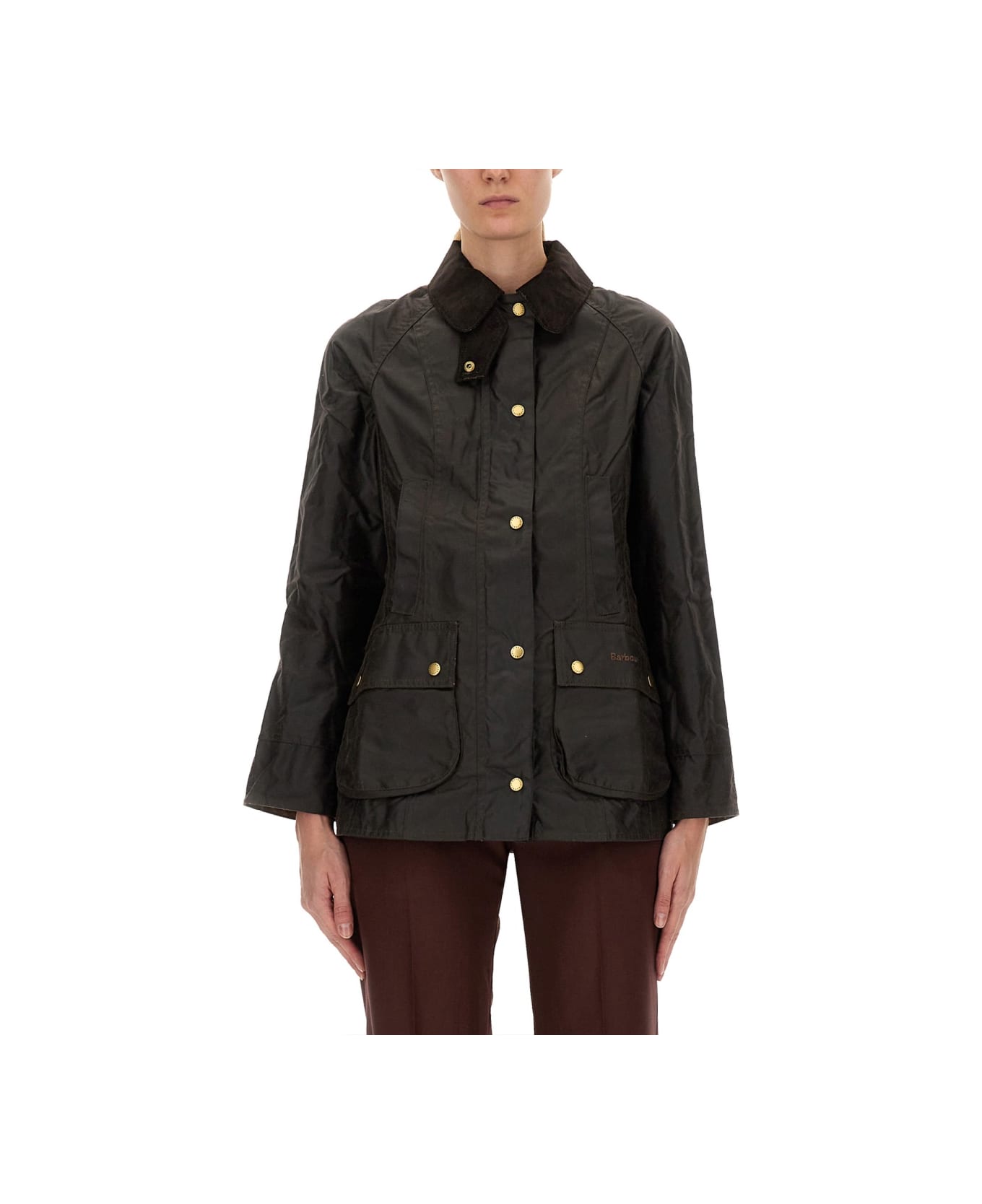 Barbour Waxed Jacket "beandell" - BROWN