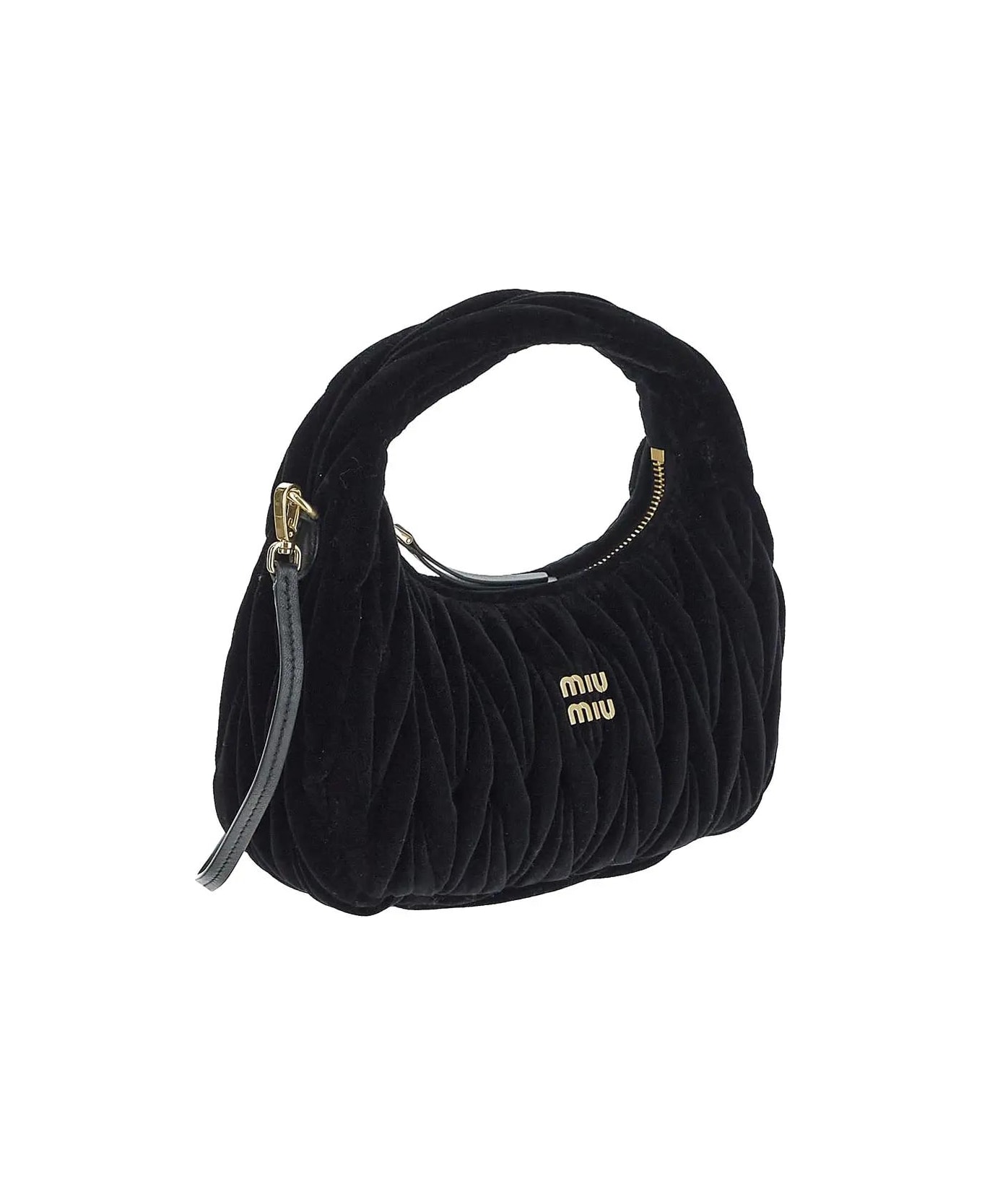 Miu Miu Hobo Bag - Black