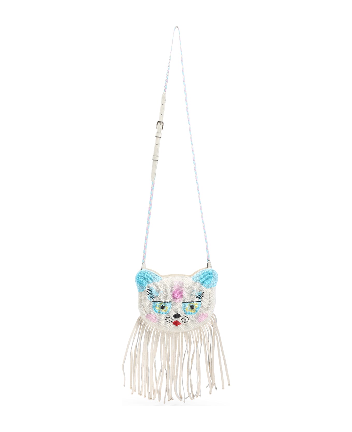Valentino Garavani Le Chat De La Maison Clutch - W Multicolor Butter White Light Ivory