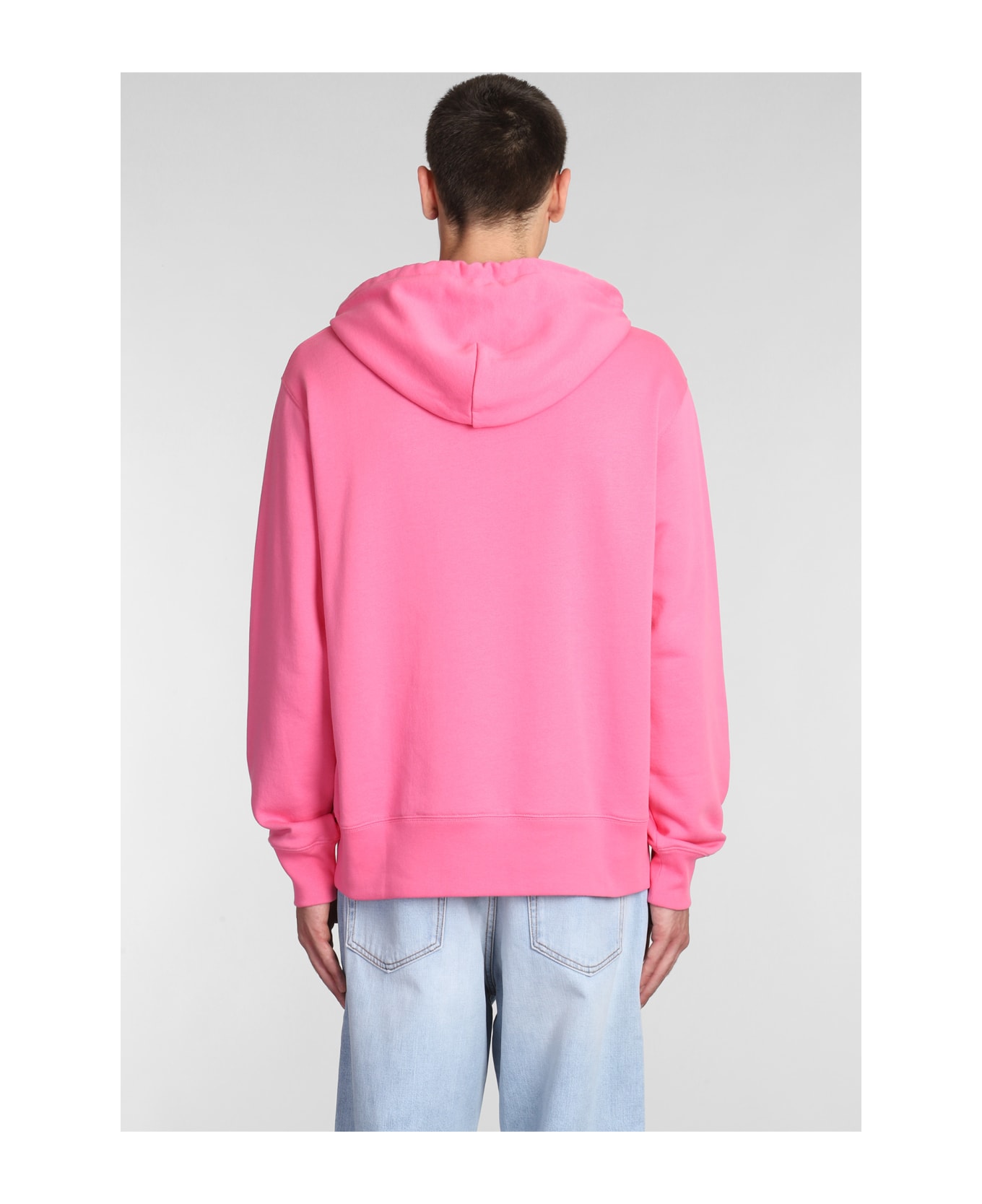 Acne Studios Sweatshirt In Rose-pink Cotton - rose-pink フリース