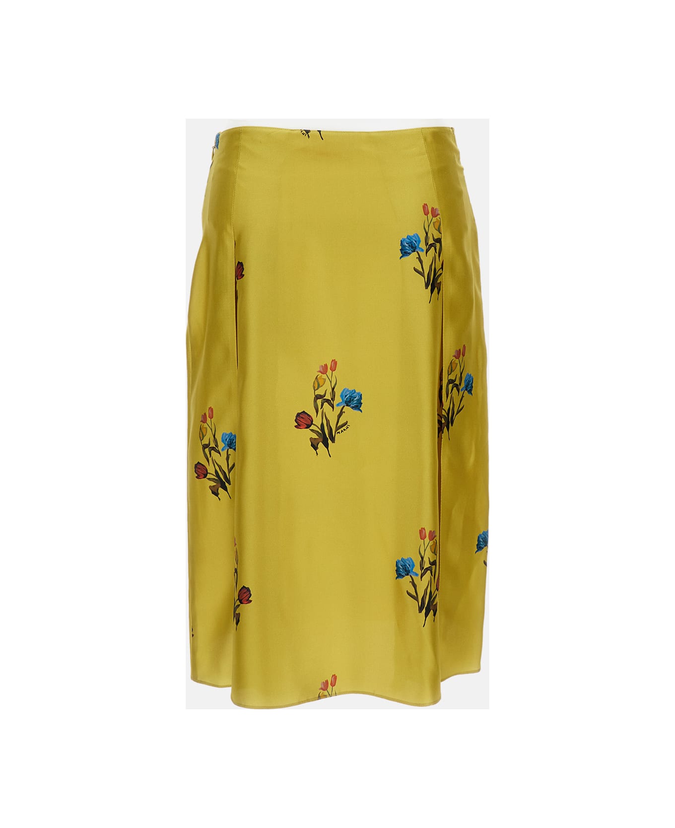 Marni Midi Skirt - Yellow