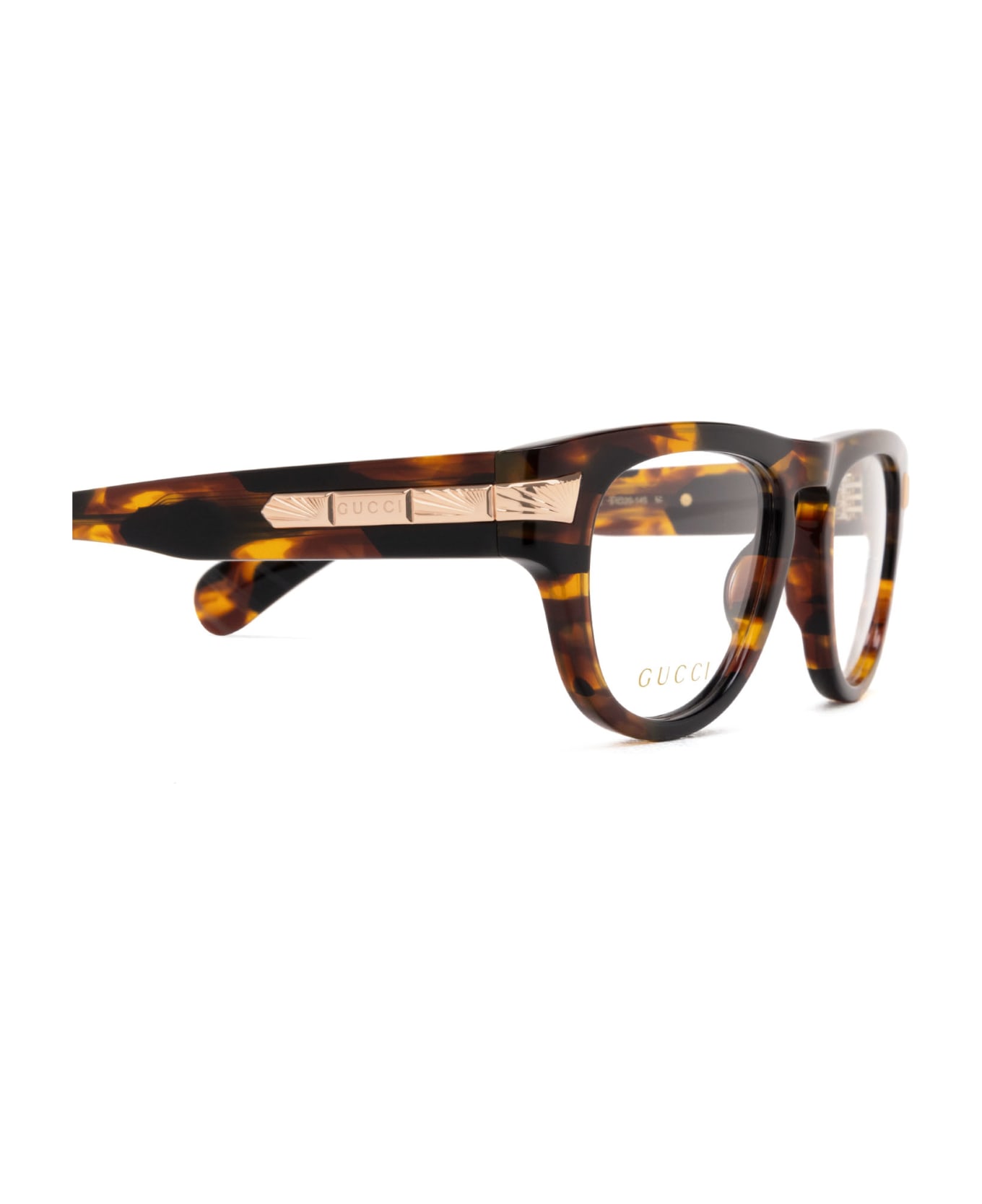 Gucci Eyewear Gg1519o Havana Glasses - Havana