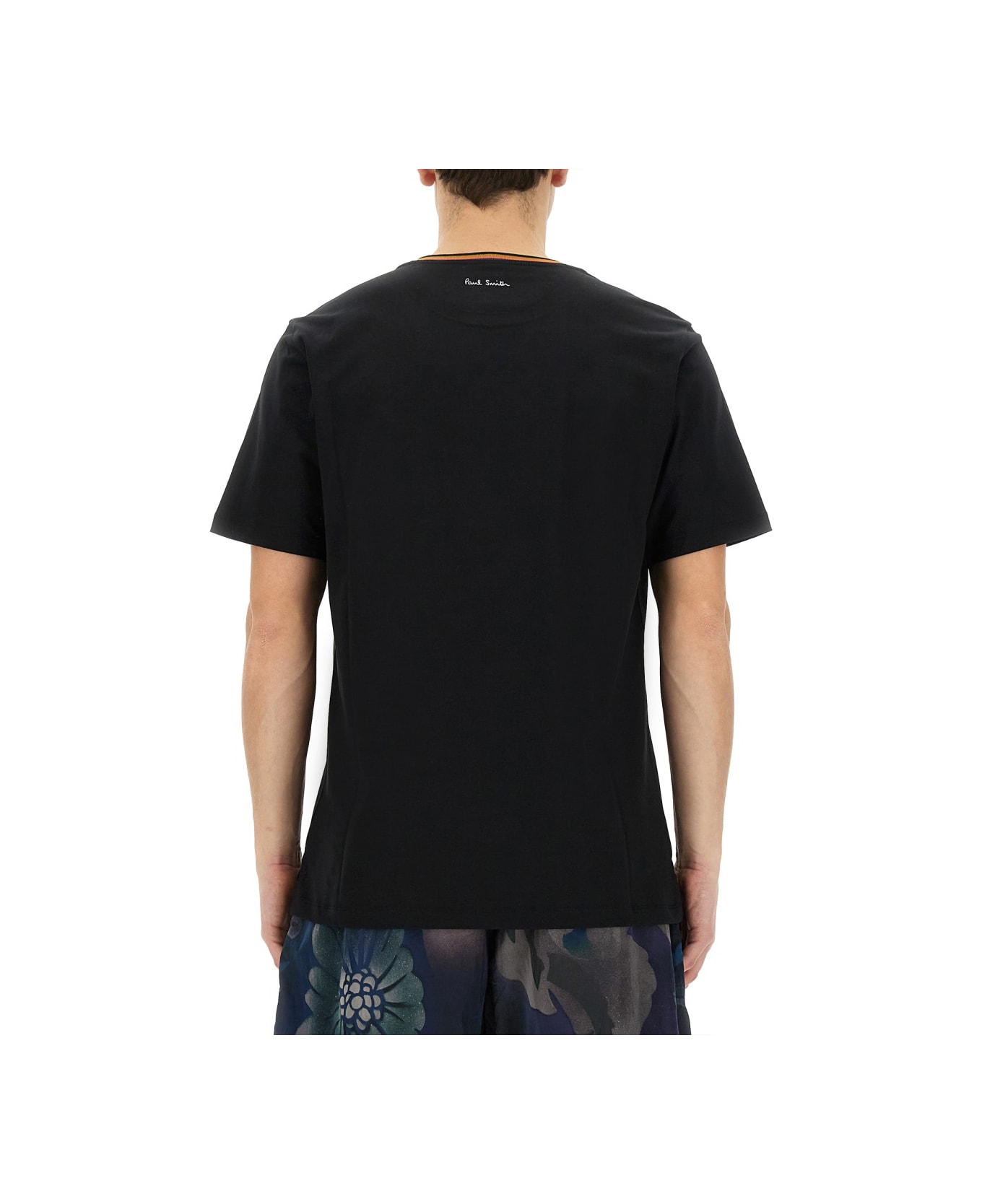 Paul Smith Cotton T-shirt - BLACK