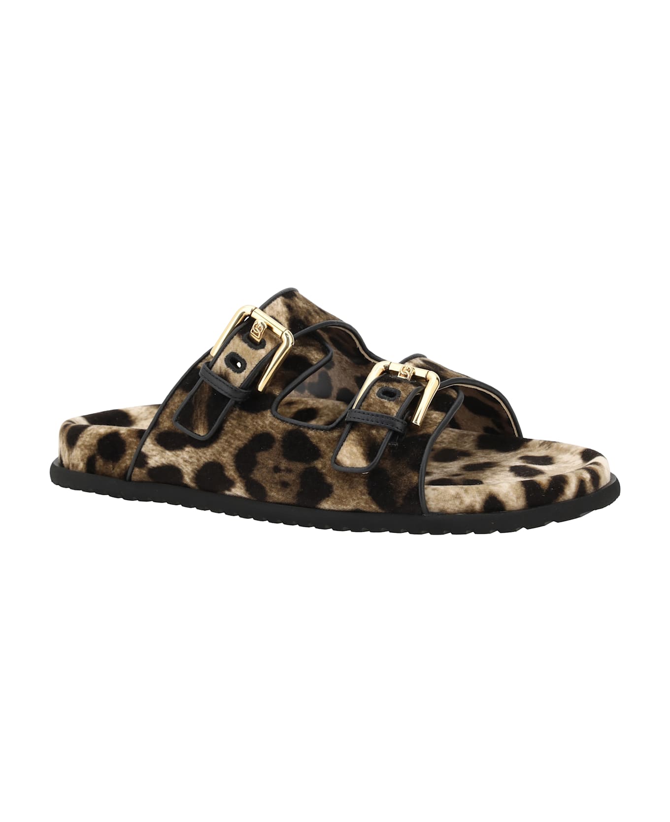 Dolce & Gabbana Animal Print Sandals - LEONEW サンダル
