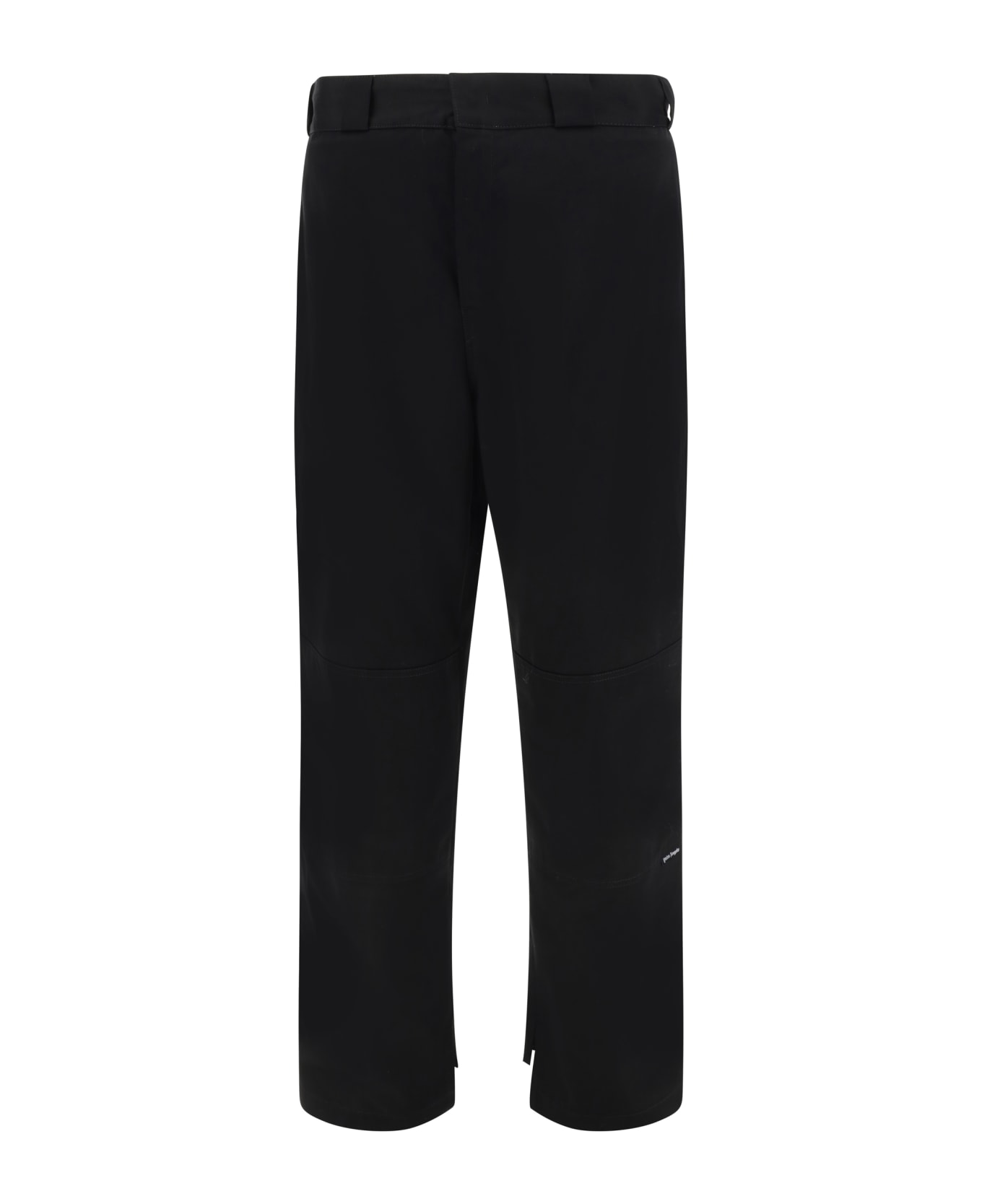 Palm Angels Cotton Cargo-trousers - black ボトムス