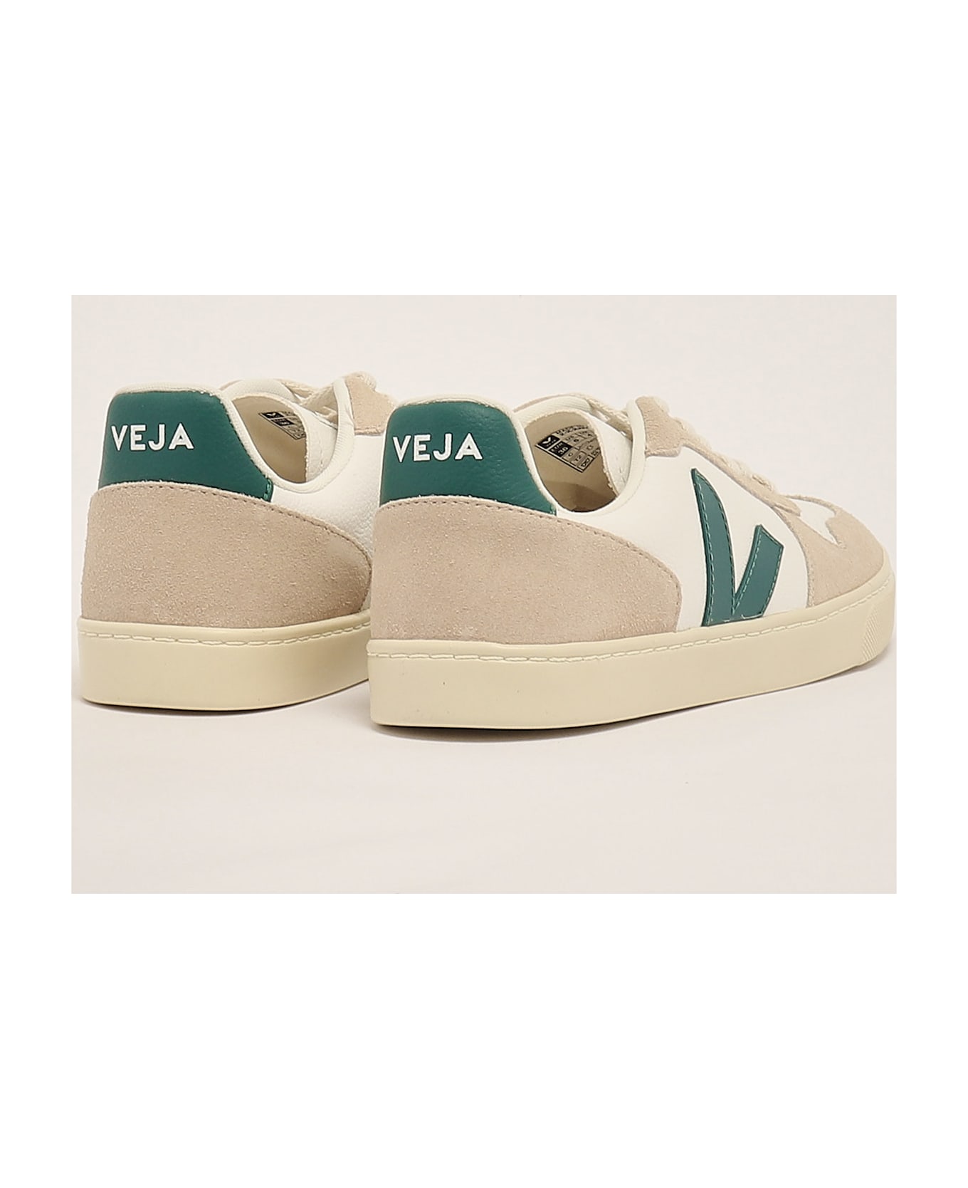 Veja Small V-10 Sneaker - B.CO-VERDE