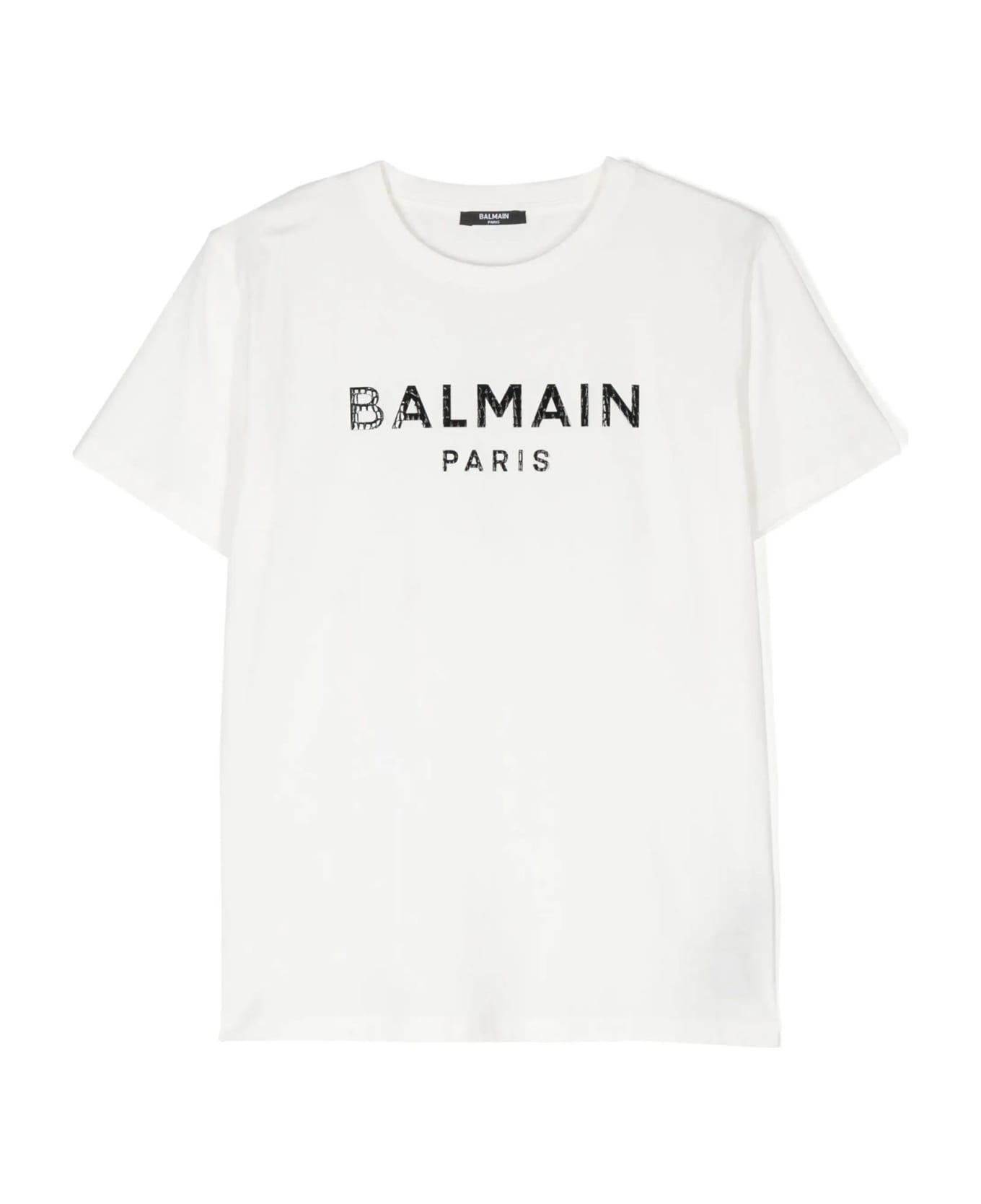 Balmain T-shirts And Polos White - White