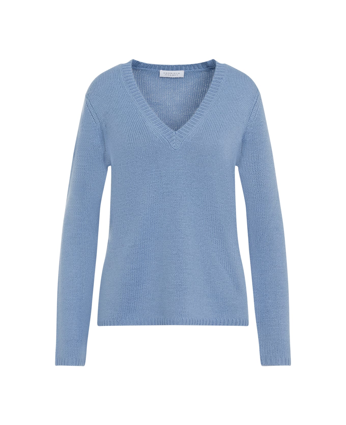 Gabriela Hearst Gabriela Hearts Isiah Sweater - Ldb Light Blue Denim