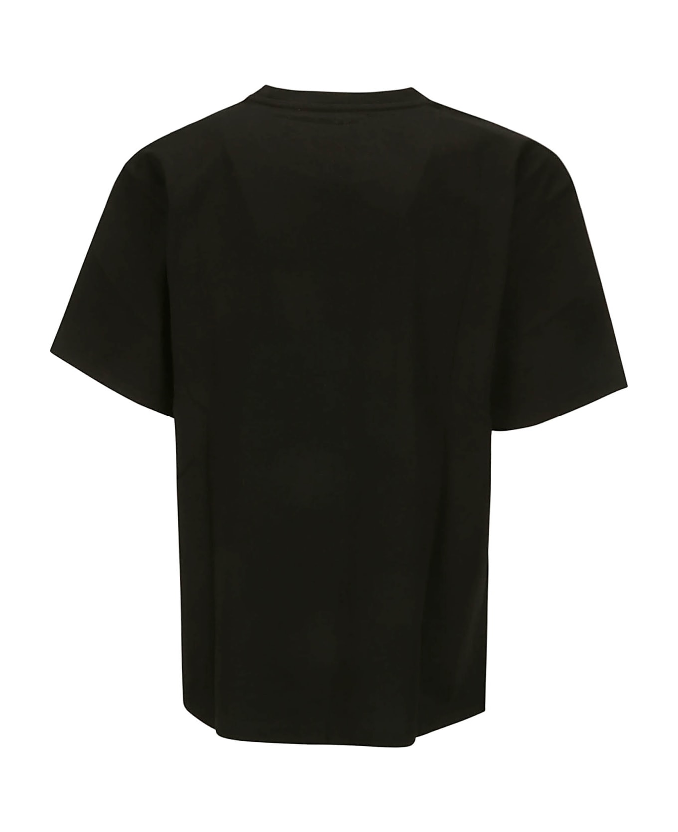 PACCBET Men Big Logo Tee Shirt Knit - BLACK
