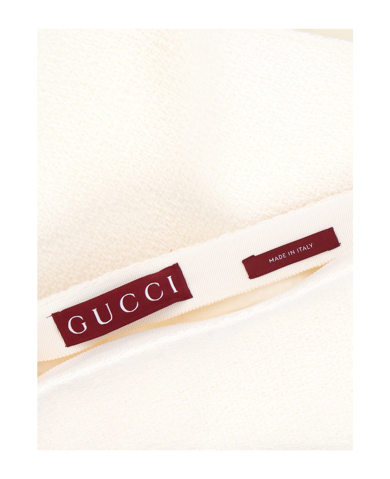 Gucci Tweed Midi Skirt - White