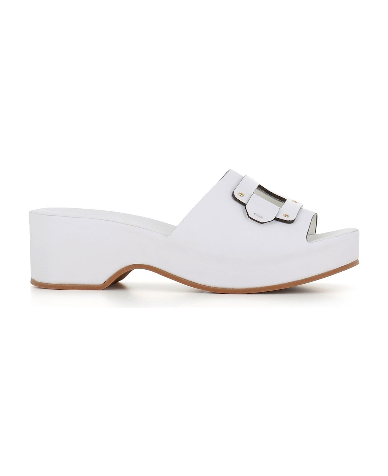 Del Carlo Mule 11925 - White