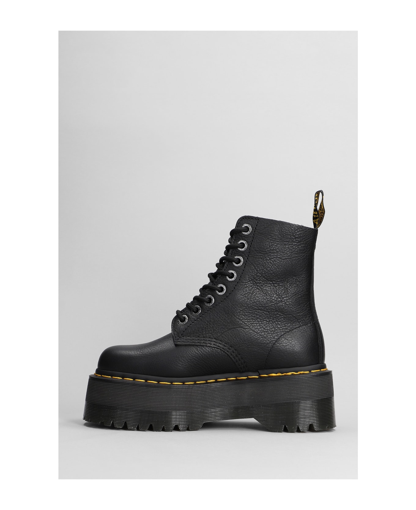 Dr. Martens 1460 Pascal Max Platform Combat Boots - black
