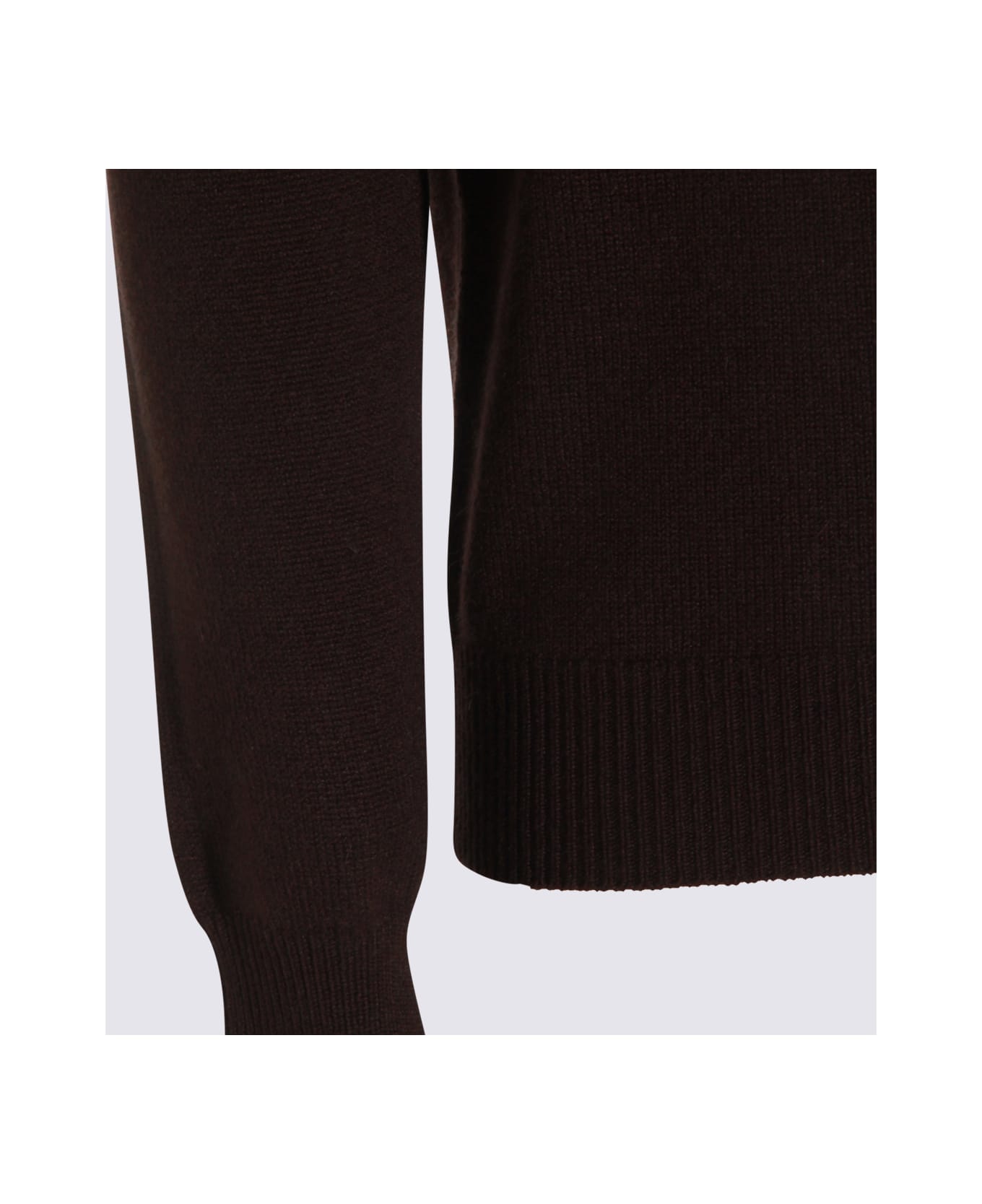 Malo Dark Brown Knitwear - Dark brown