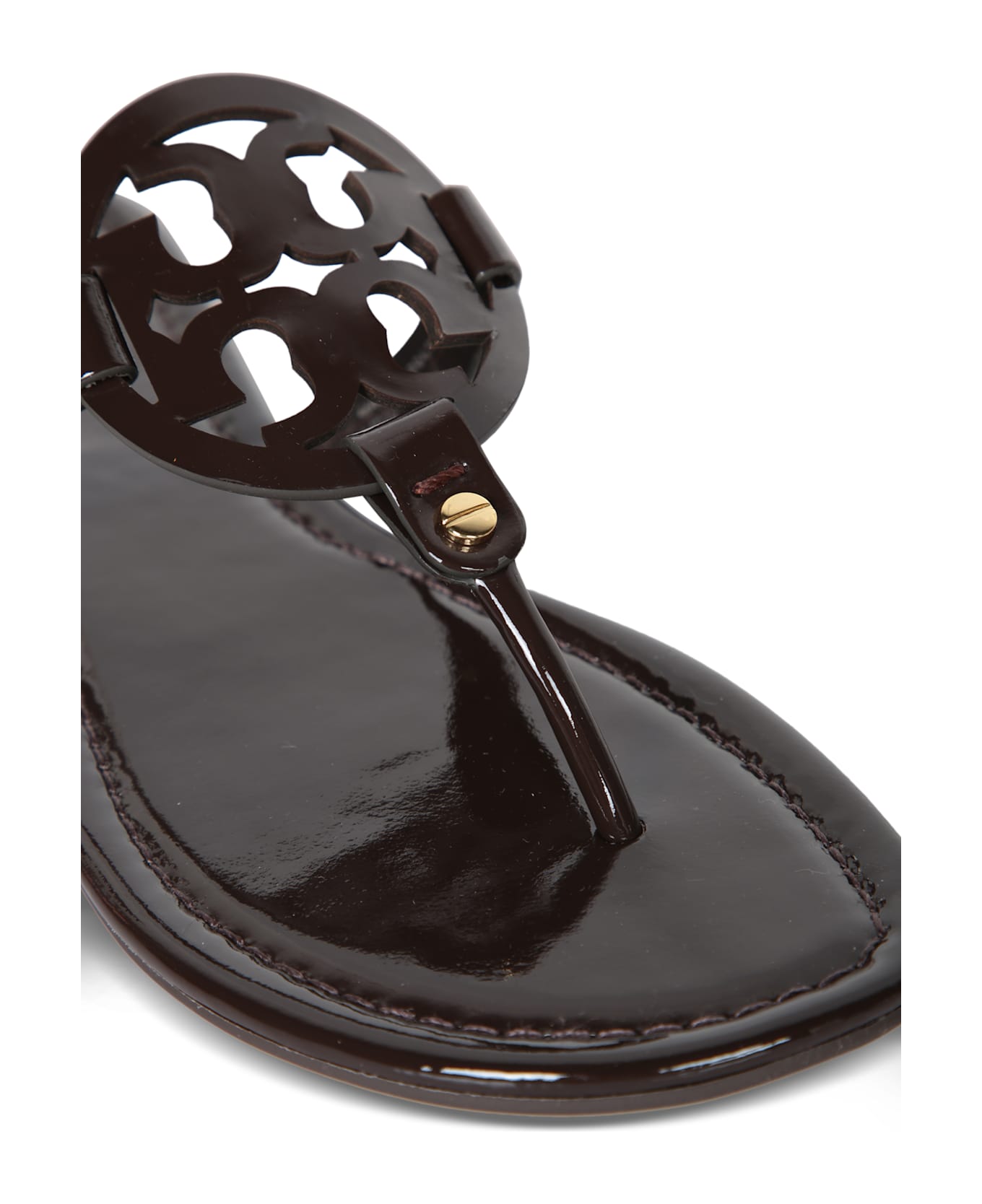 Tory Burch Miller Brown Sandal - Brown
