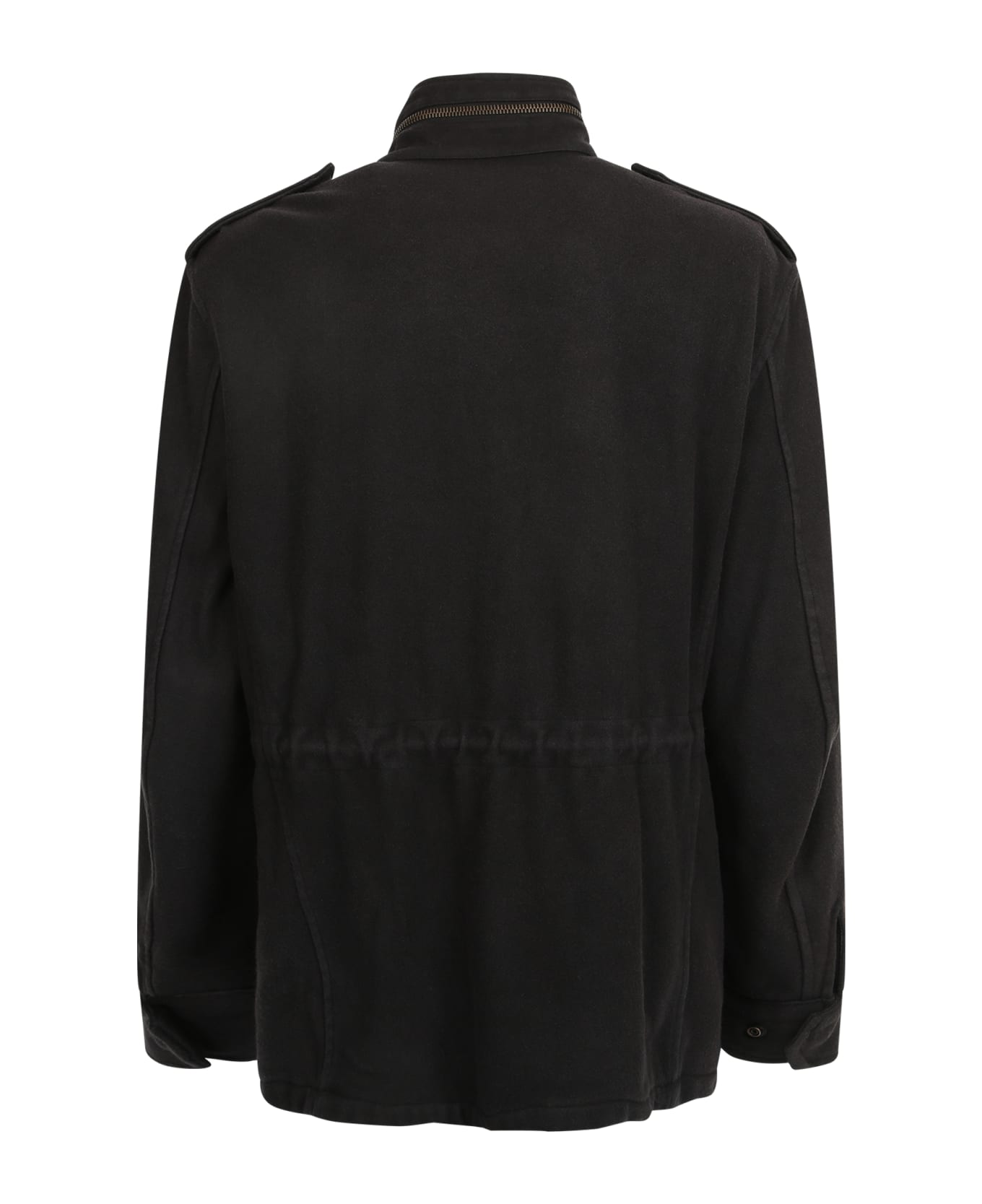 Original Vintage Style Zipped Jacket - Black