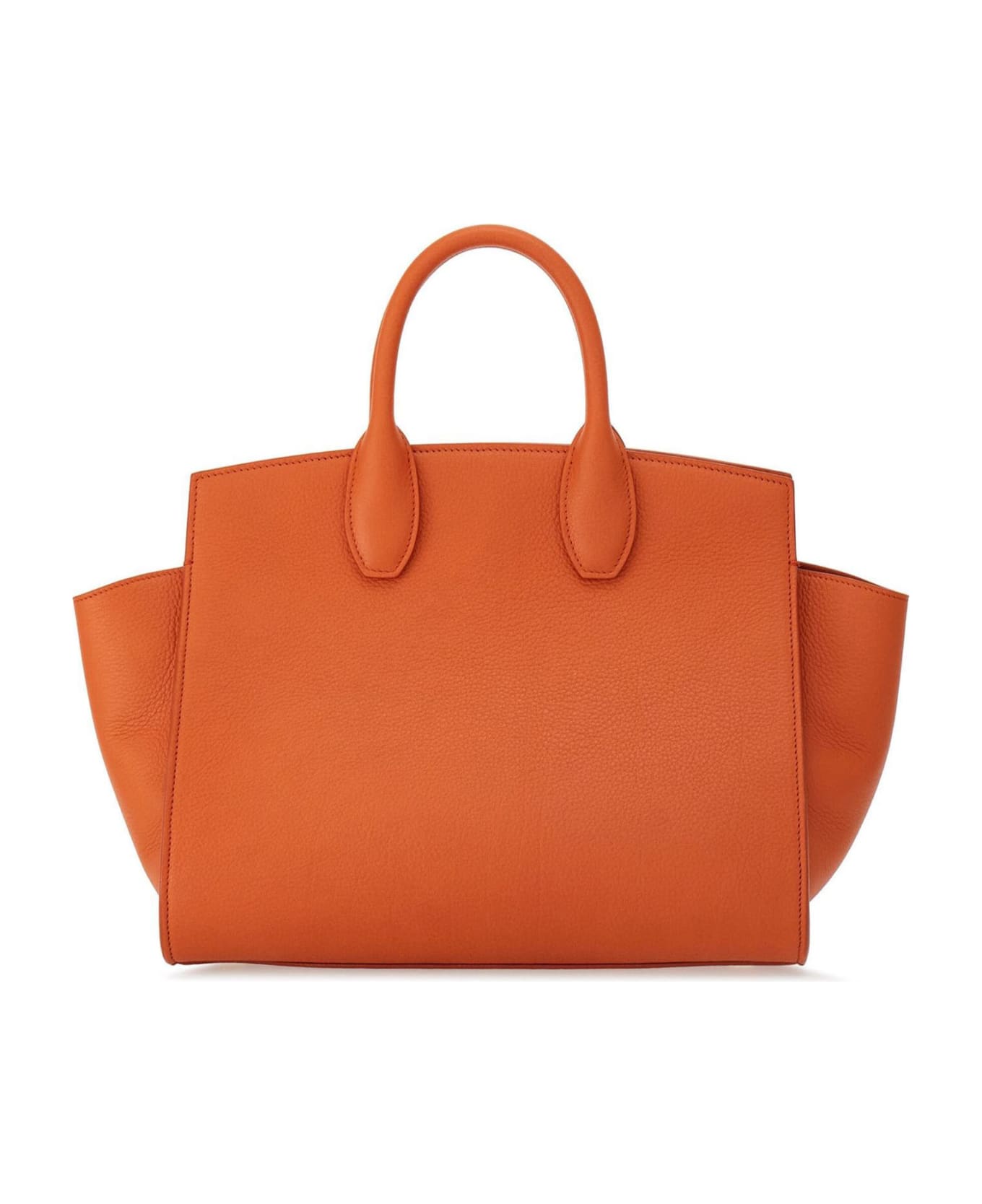 Ferragamo Terracotta Ferragamo Studio Soft Bag (m) - Orange