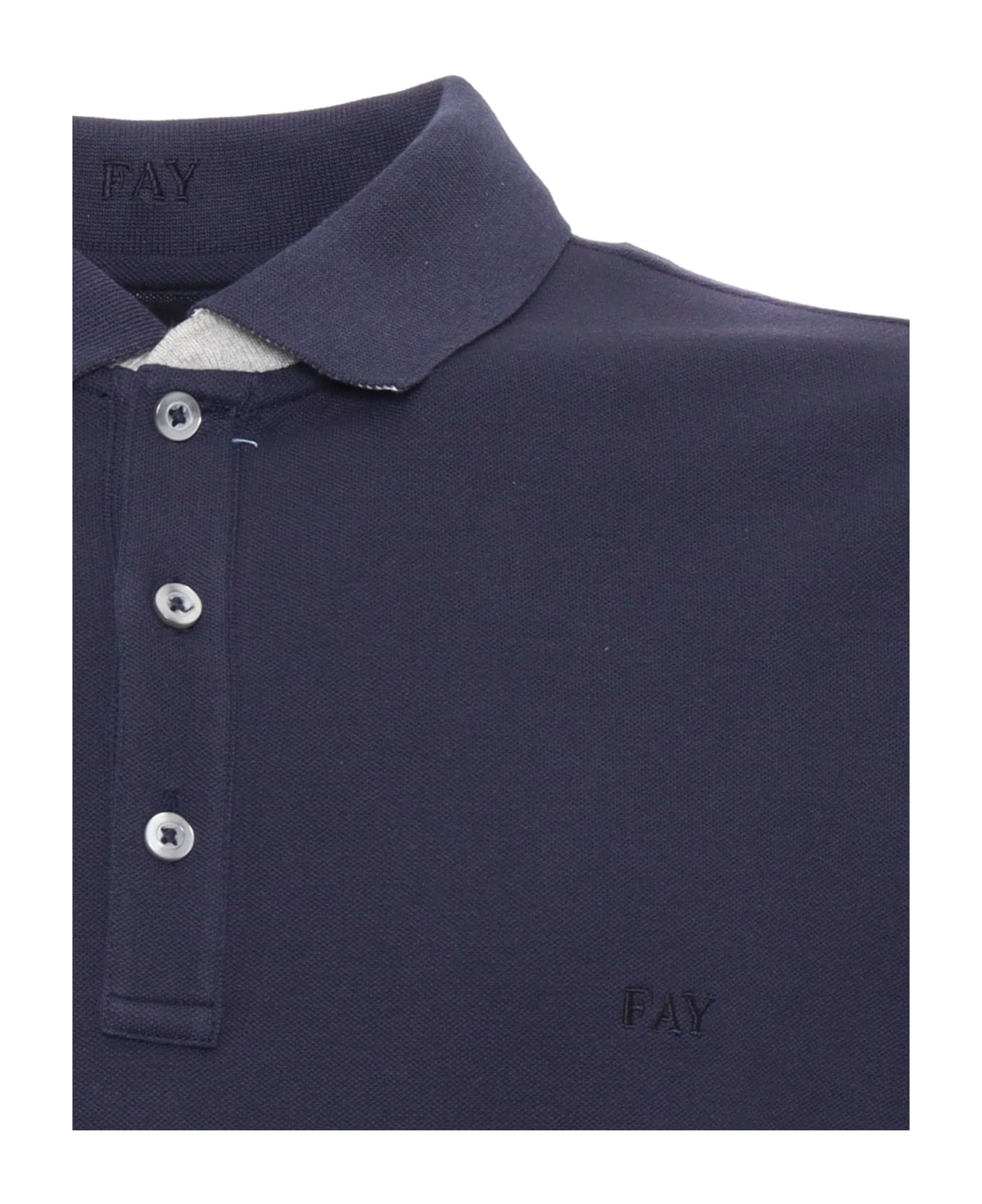 Fay Blue Polo - BLUE ポロシャツ