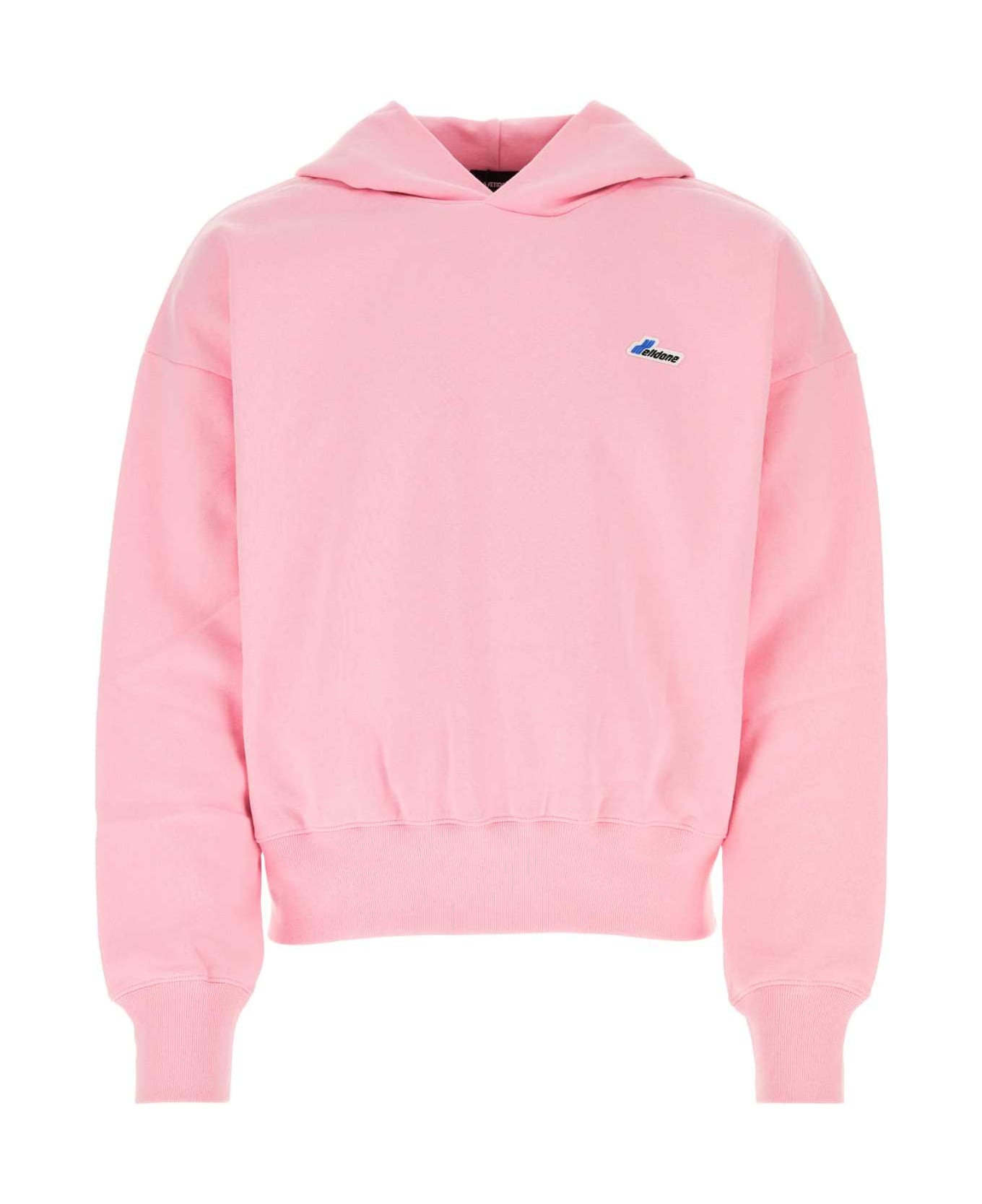 WE11 DONE Pink Cotton Sweatshirt - PINK