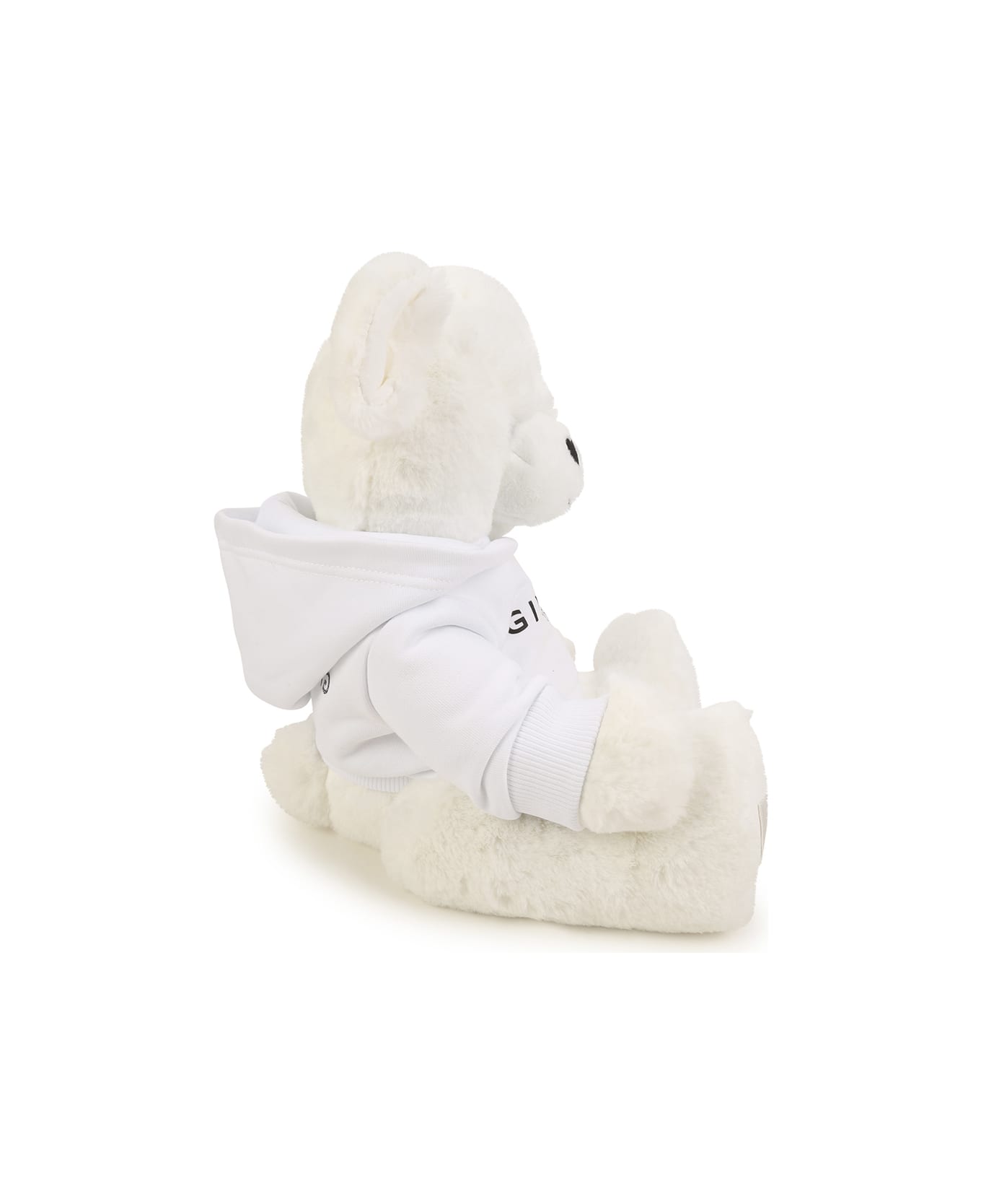 Givenchy White Teddy Bear With White Hoodie - P Bianco