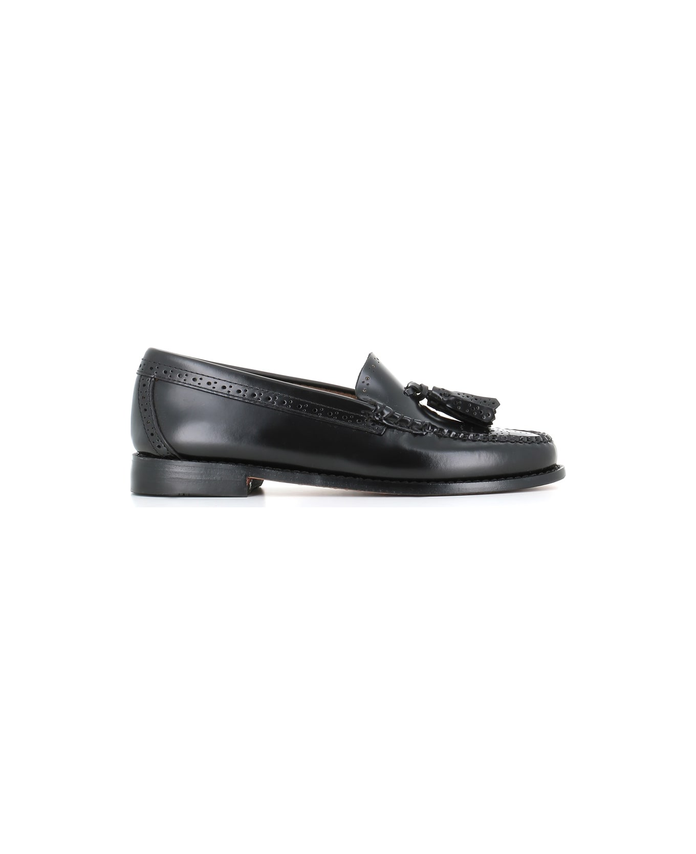 G.H.Bass & Co. Estrelle Brogue Tassels Loafers - Black