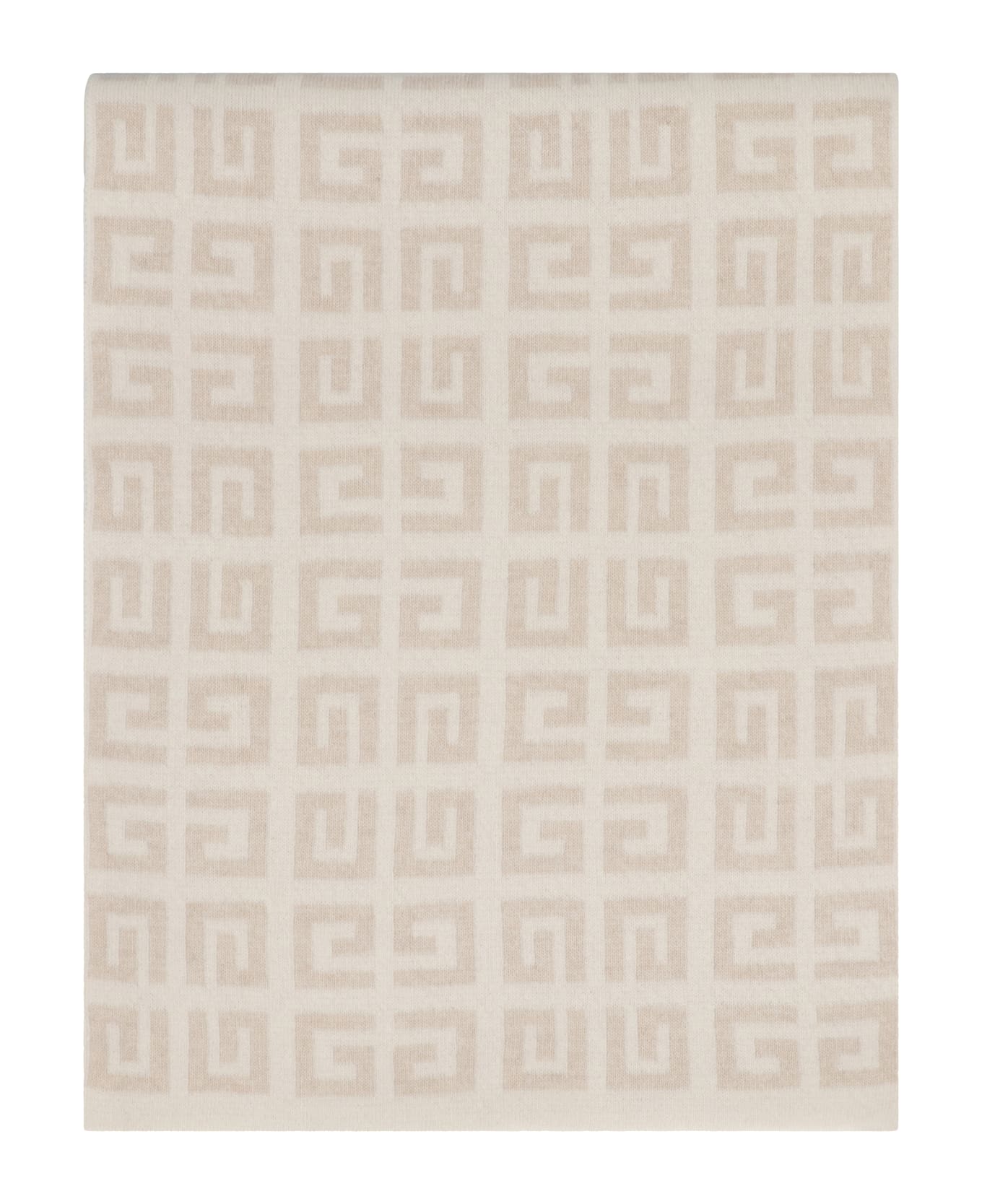 Givenchy Wool And Cashemre Scarf - White