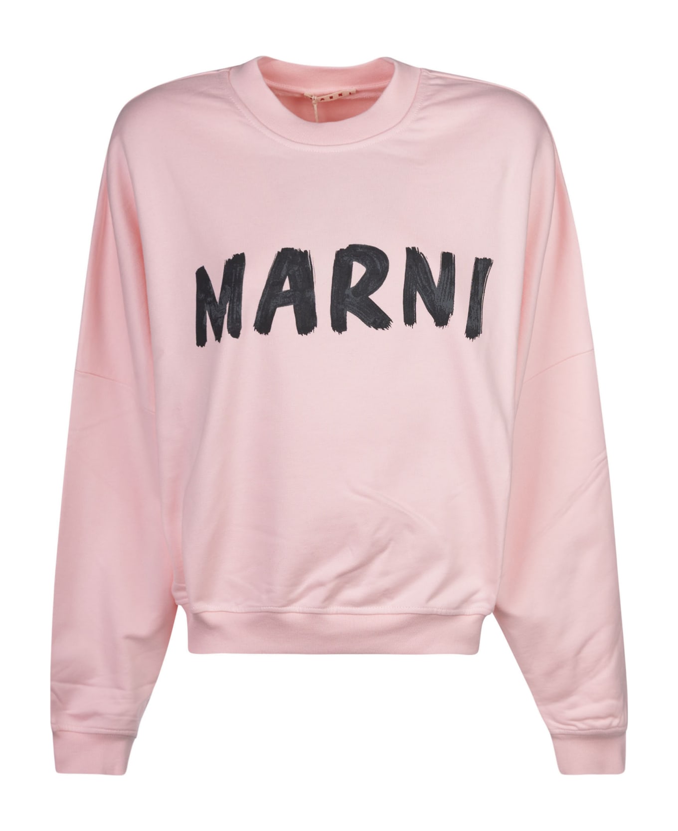 Marni Oversized Logo Sweatshirt - Pink Gummy
