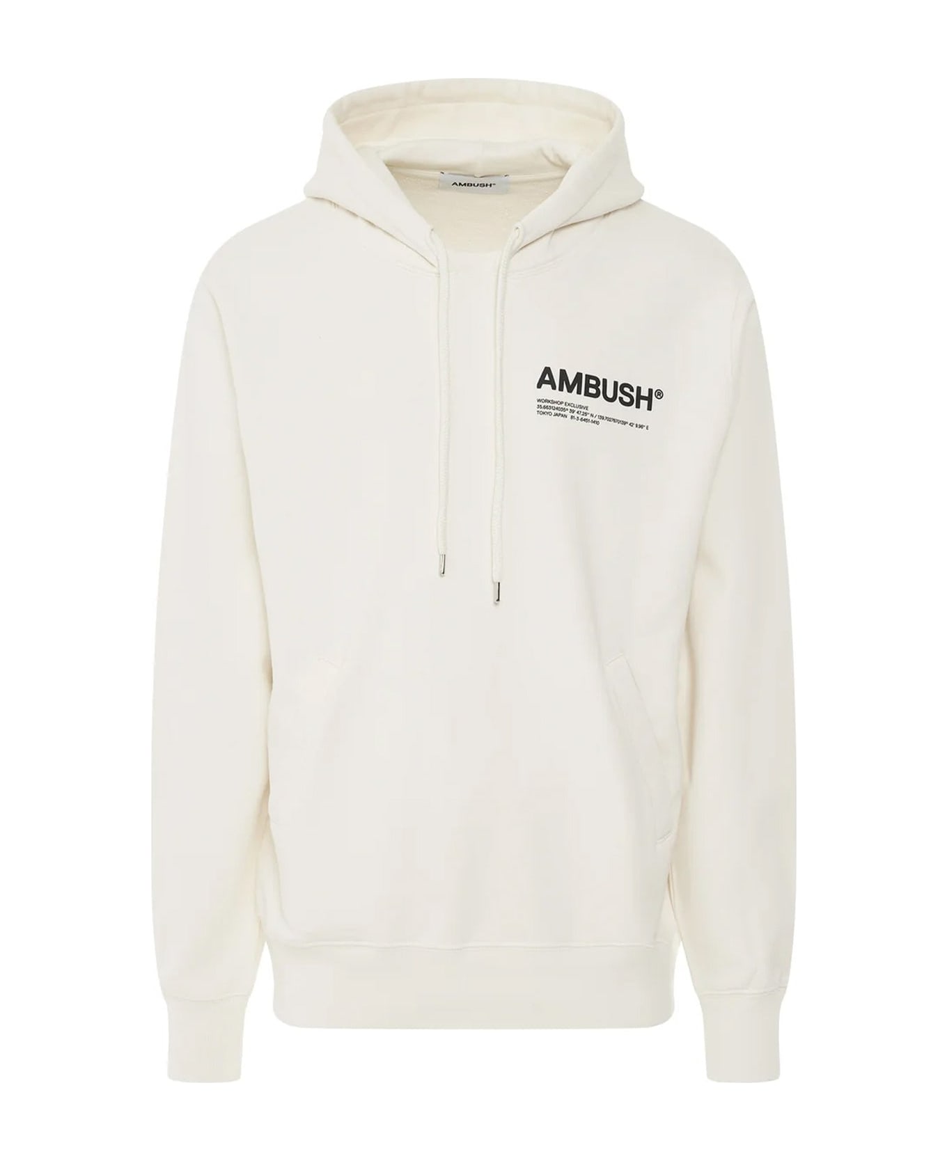 AMBUSH Hooded Sweatshirt - White フリース
