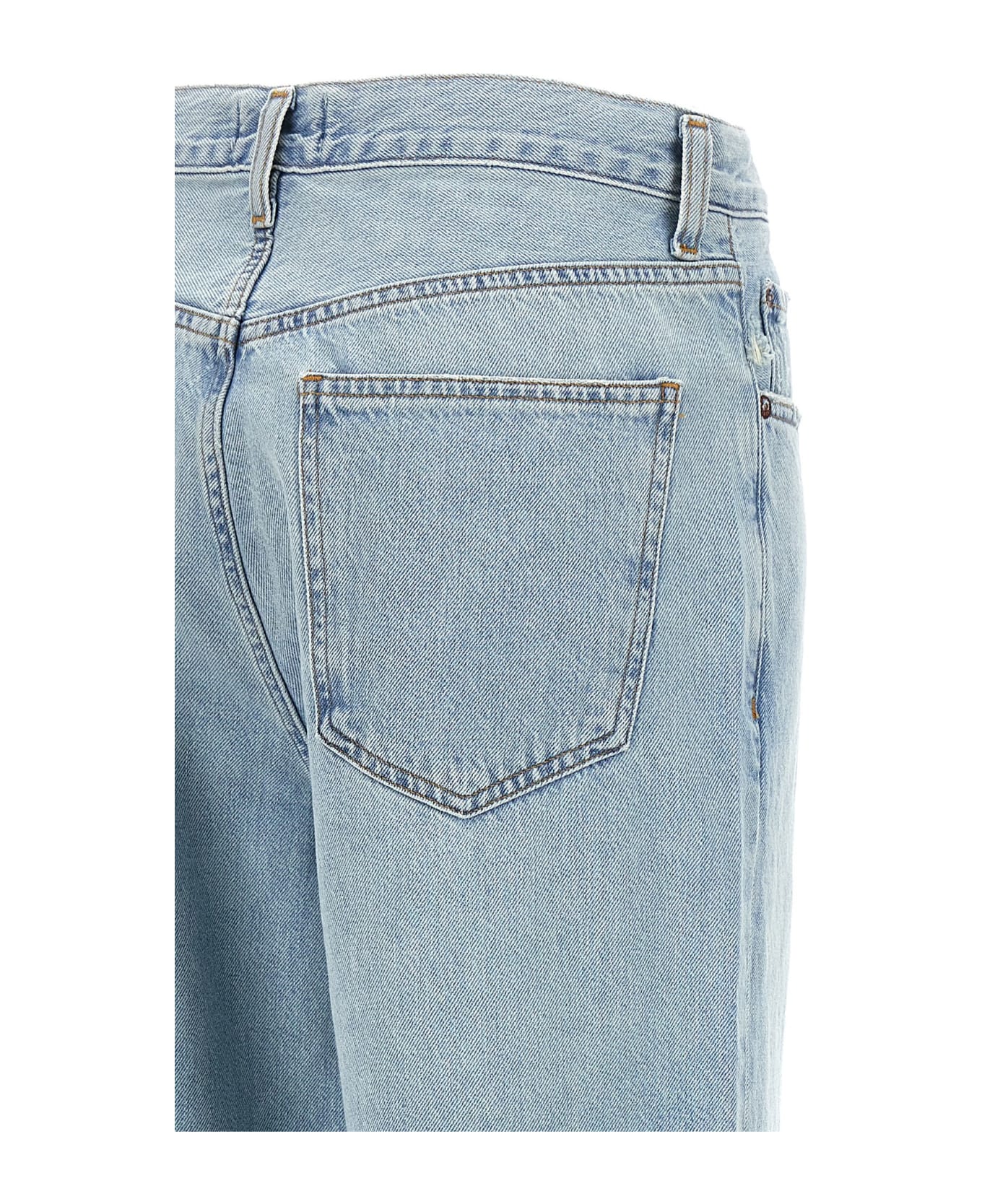 AGOLDE 'criss Cross' Jeans - Light Blue デニム